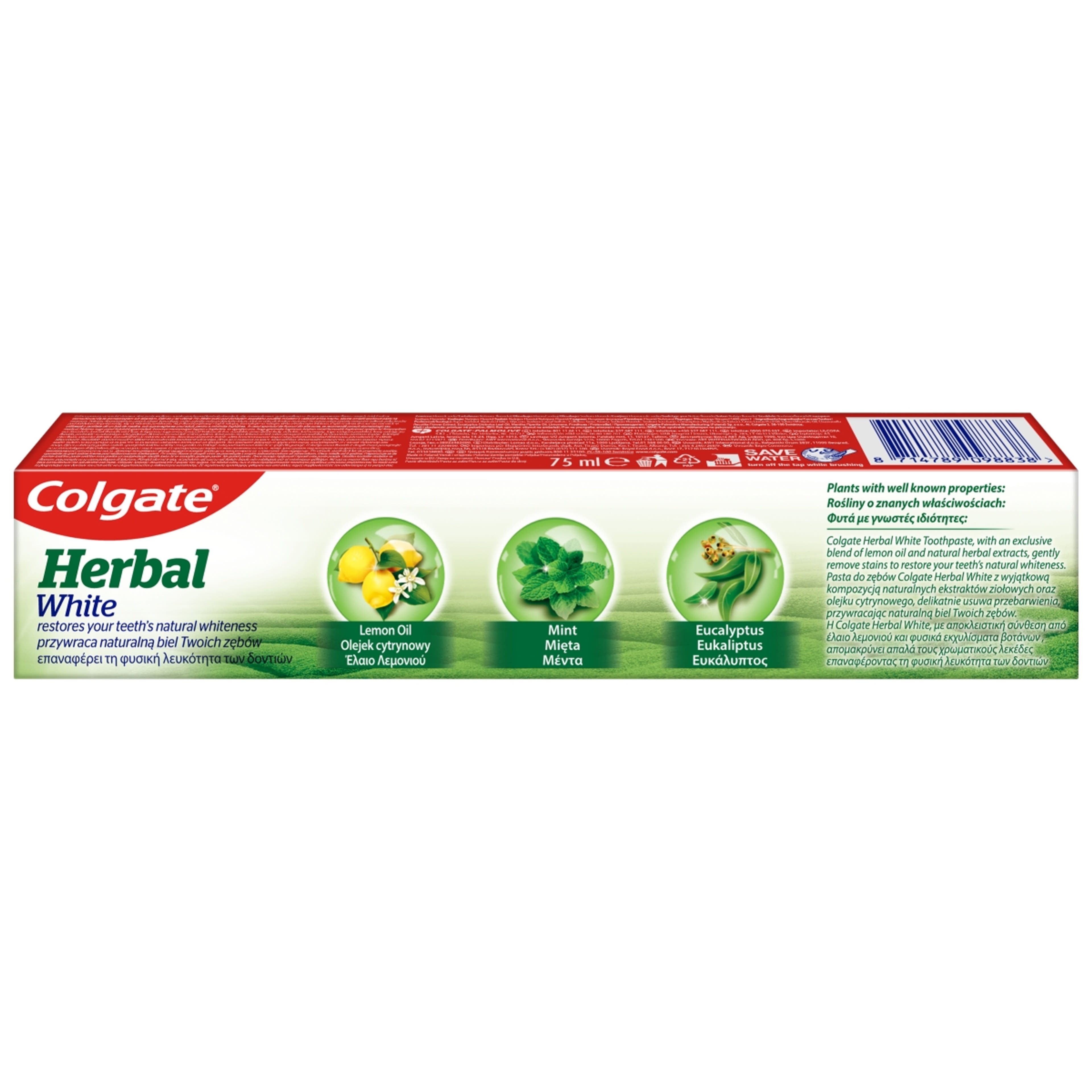 Colgate Herbal White fogfehérítő fogkrém - 75 ml-3