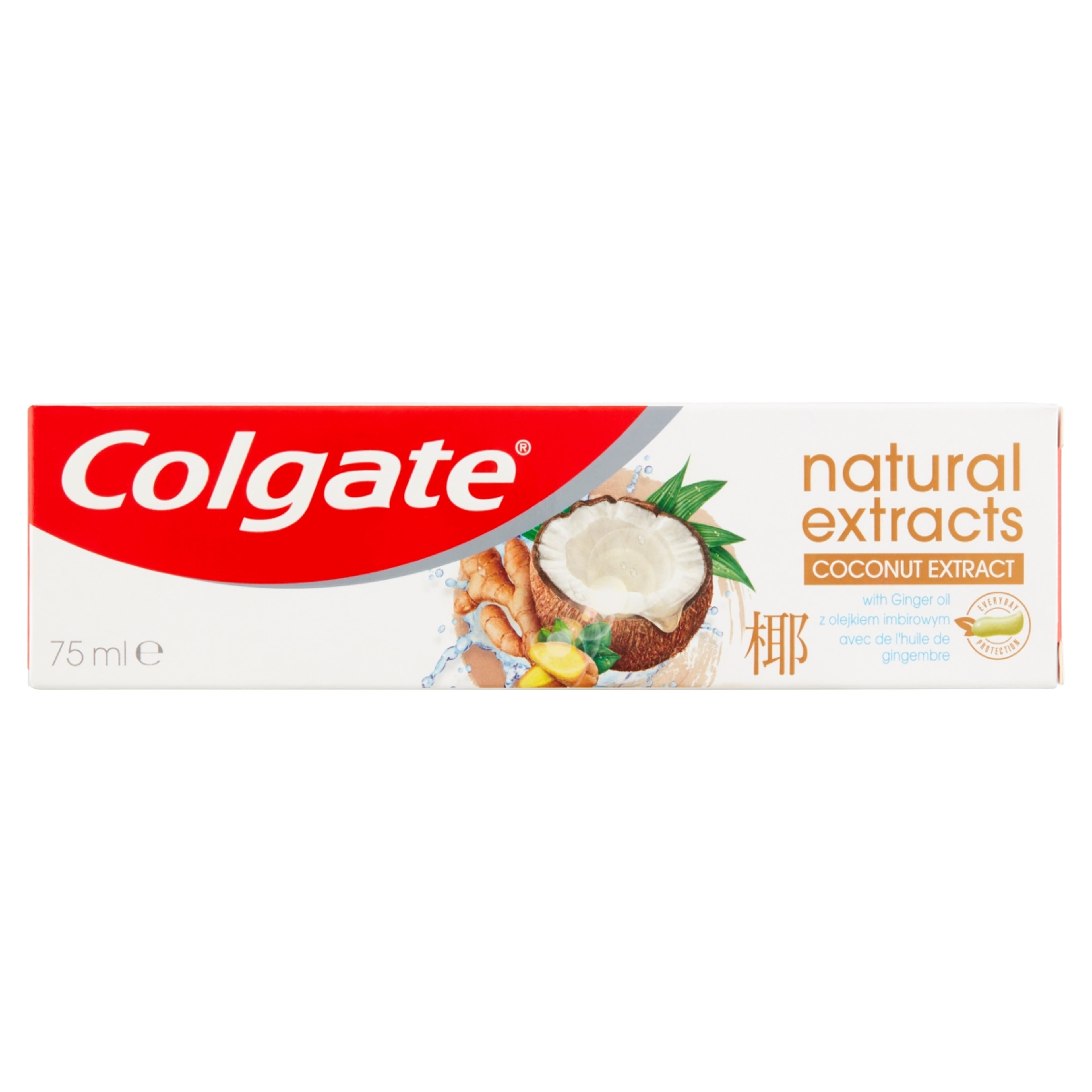 Colgate fogkrém natural extracts ginger&coco - 75 ml-1