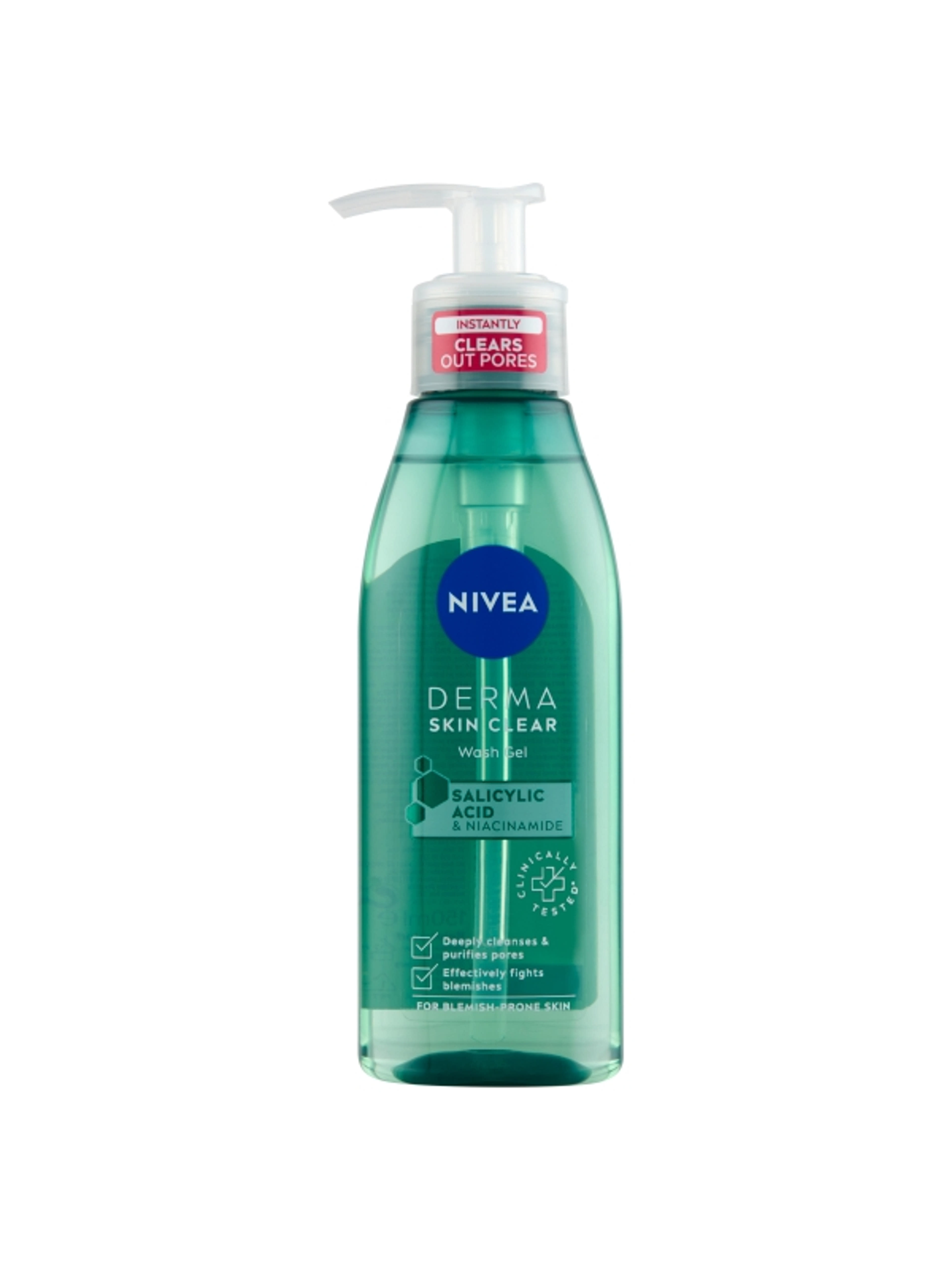 Nivea Derma Skin Clear arctisztító gél -150 ml-4