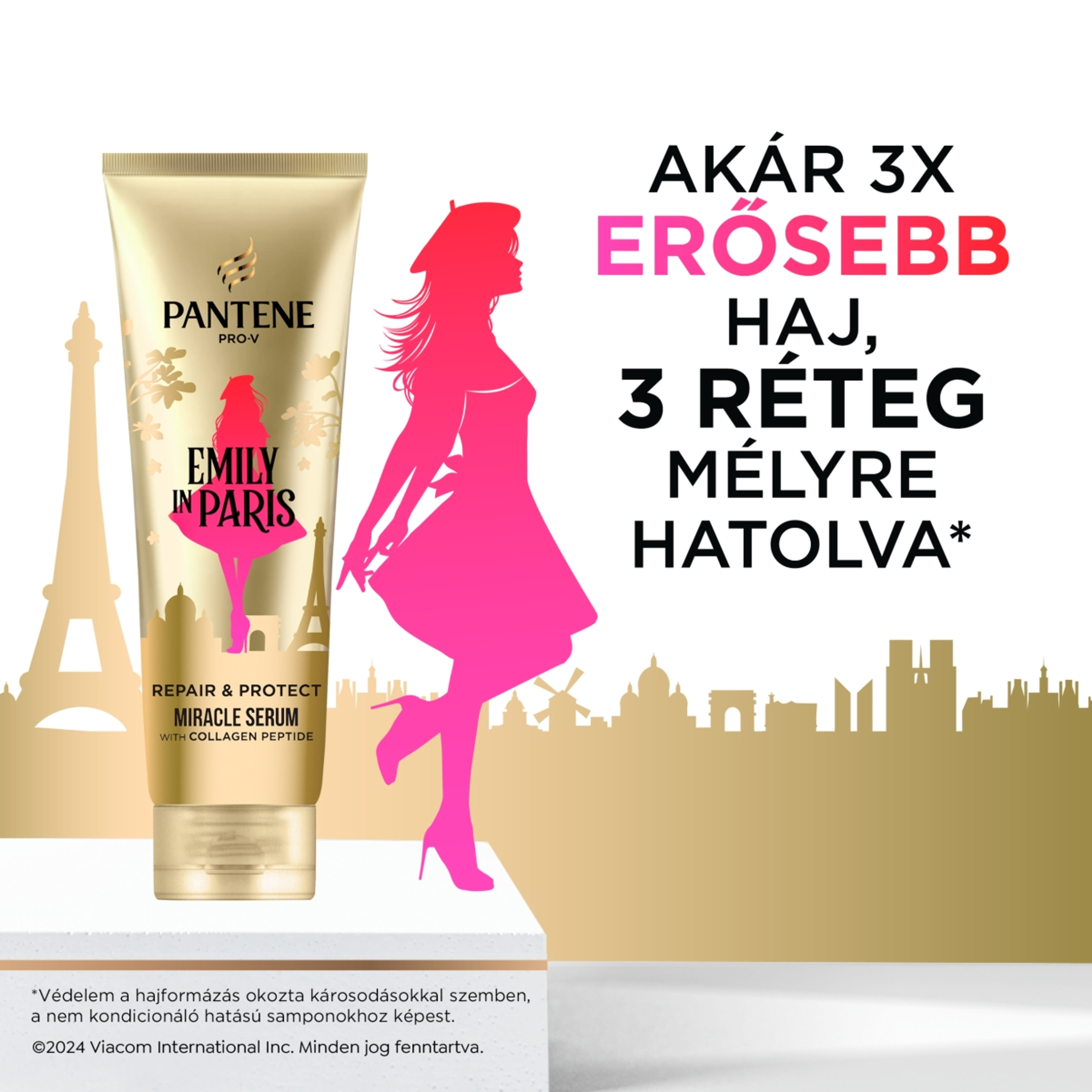 Pantene x Emily in Paris Limited Edition Keratin Protect hajolaj - 100 ml-6