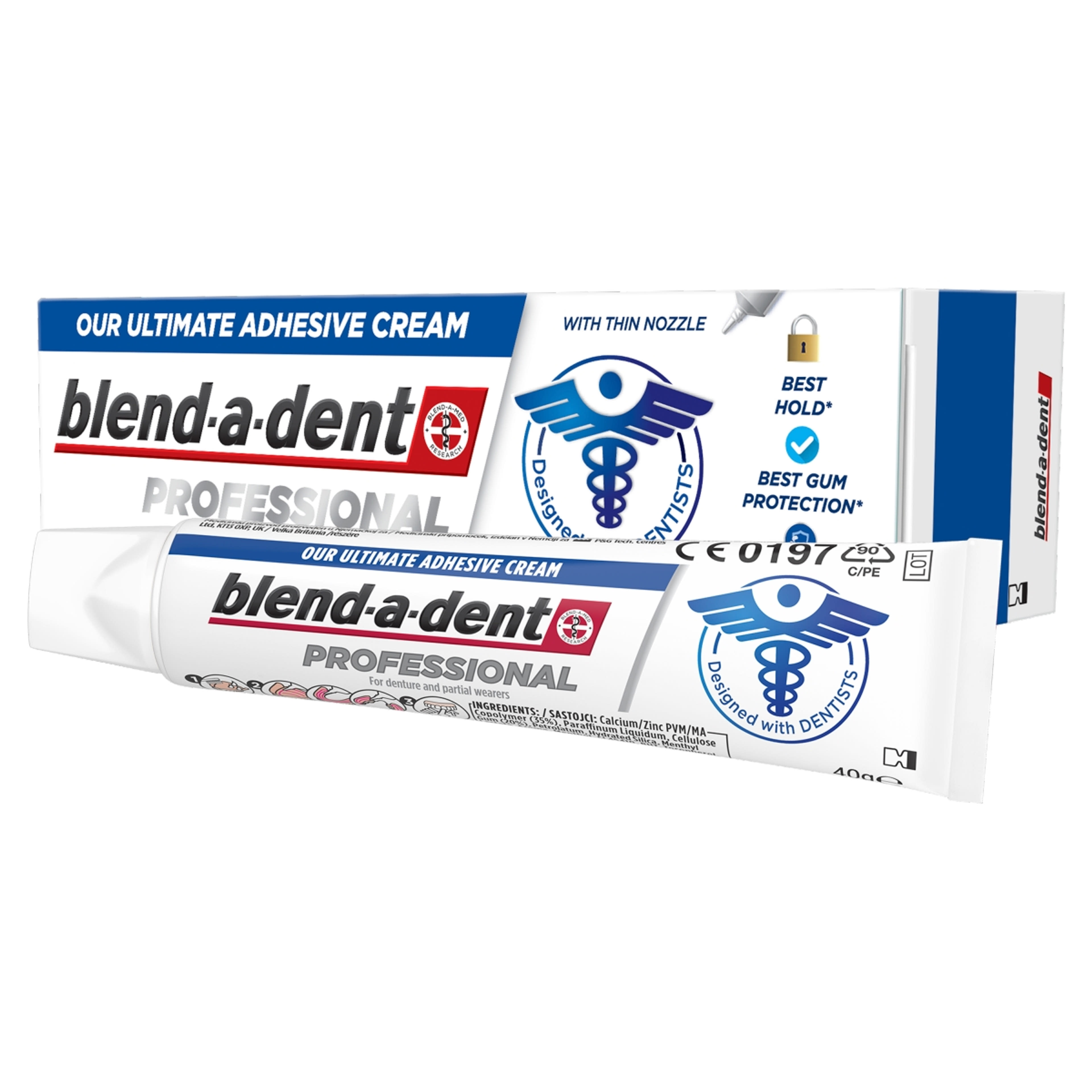Blend-A-Dent Professional protézisrögzítő krém - 40 g-2
