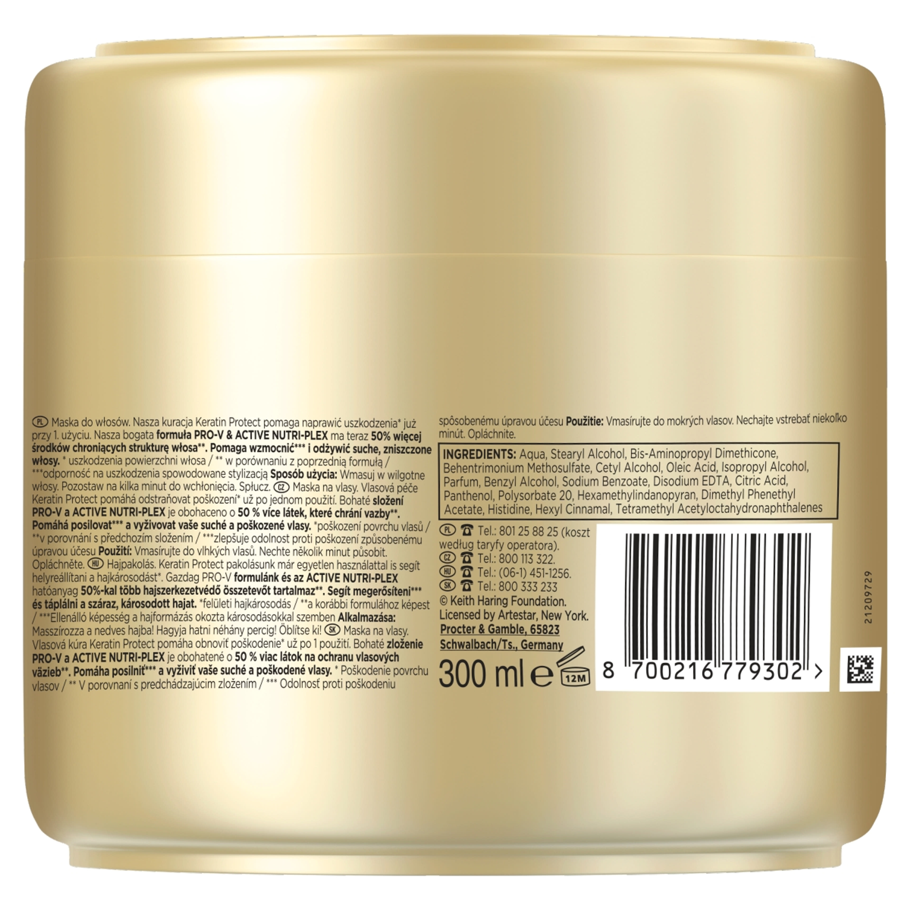 Pantene ProV x Keith Haring Artist Intensive Repair hajpakolás - 300 ml-2