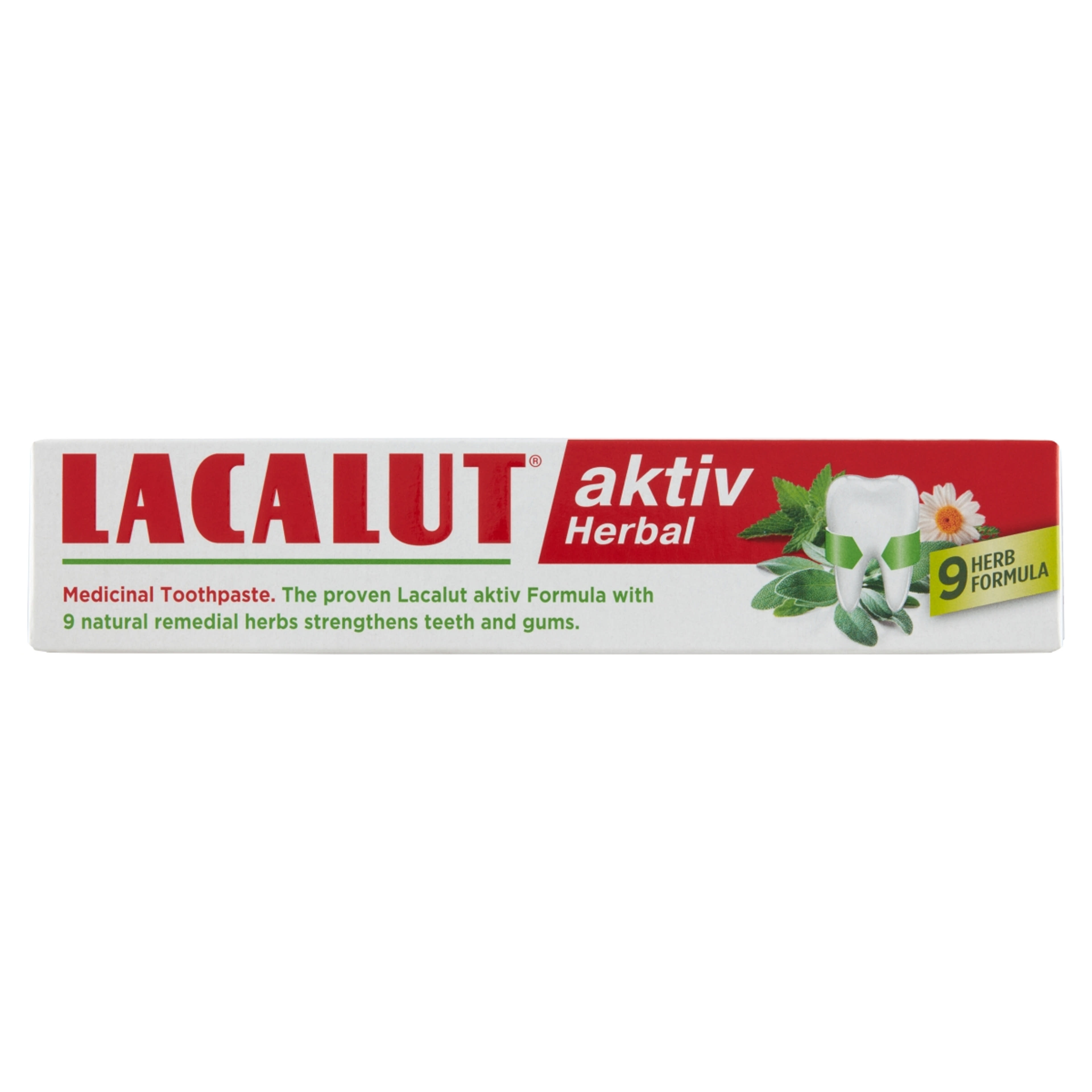 Lacalut Aktív Herbal fogkrém - 75 ml