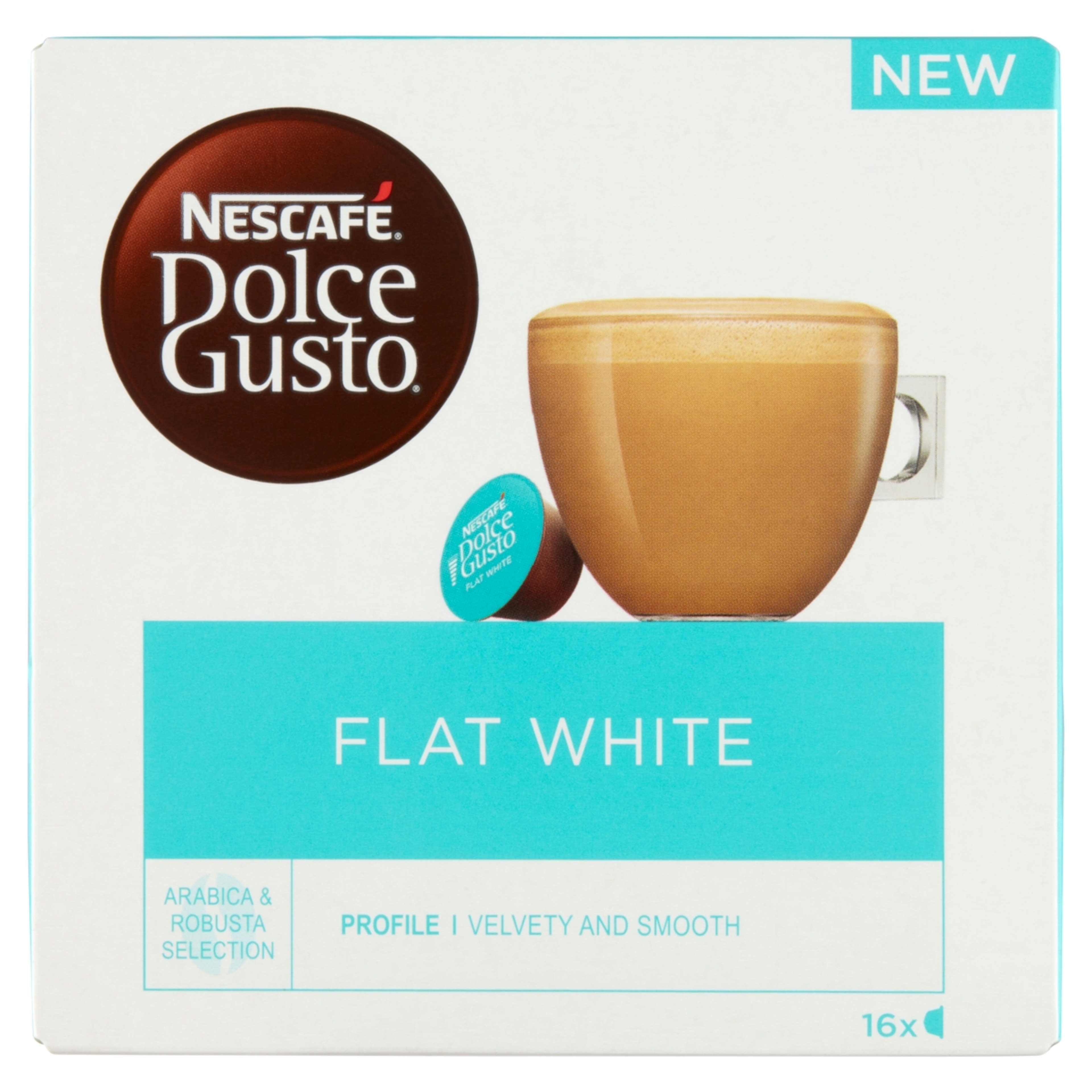 Nescafe Flat White Dolce Gusto kávékapszula - 16 db