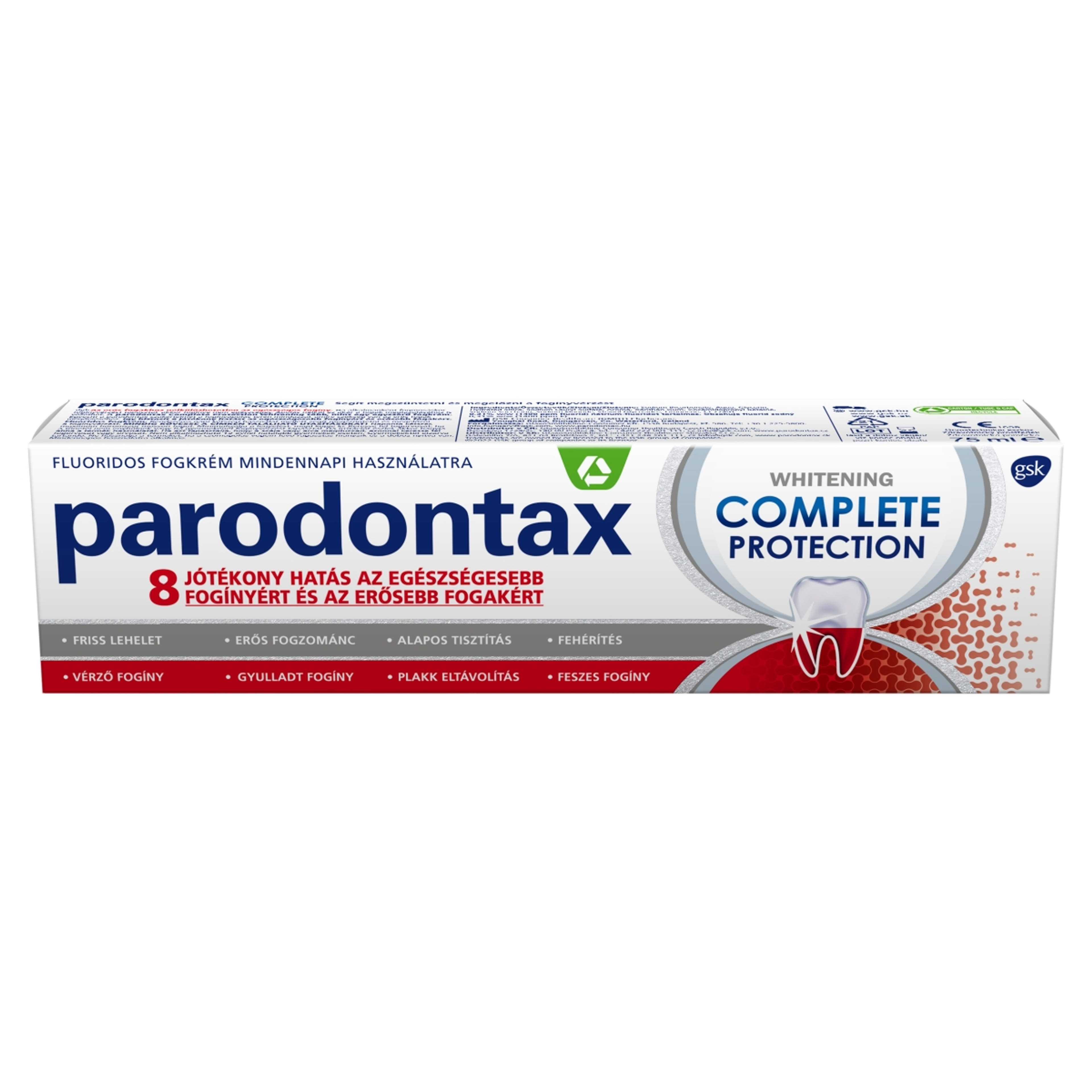 Parodontax Complete Protection Whitening fogkrém - 75 ml-1