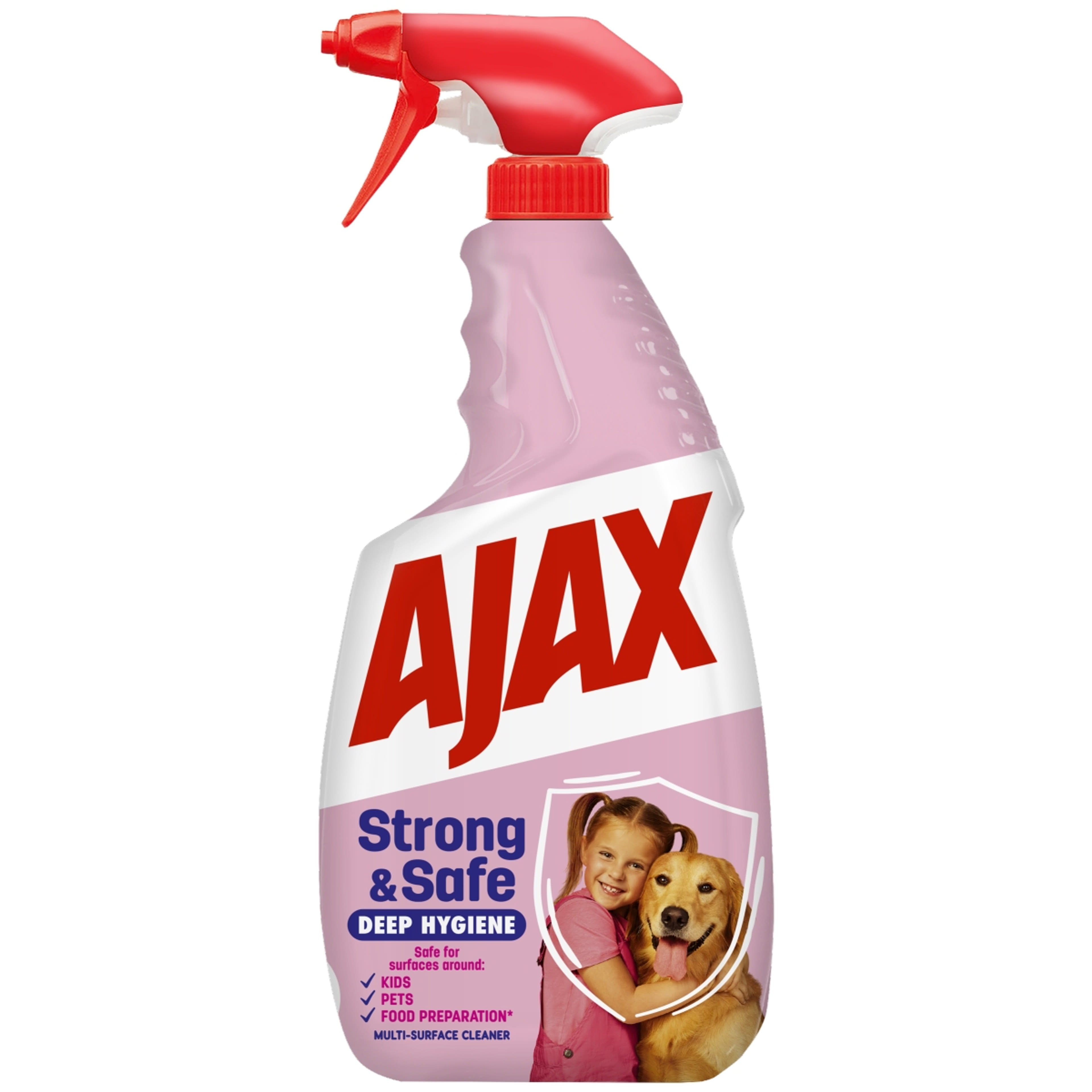 Ajax Strong&Safe felülettisztító spray - 500 ml