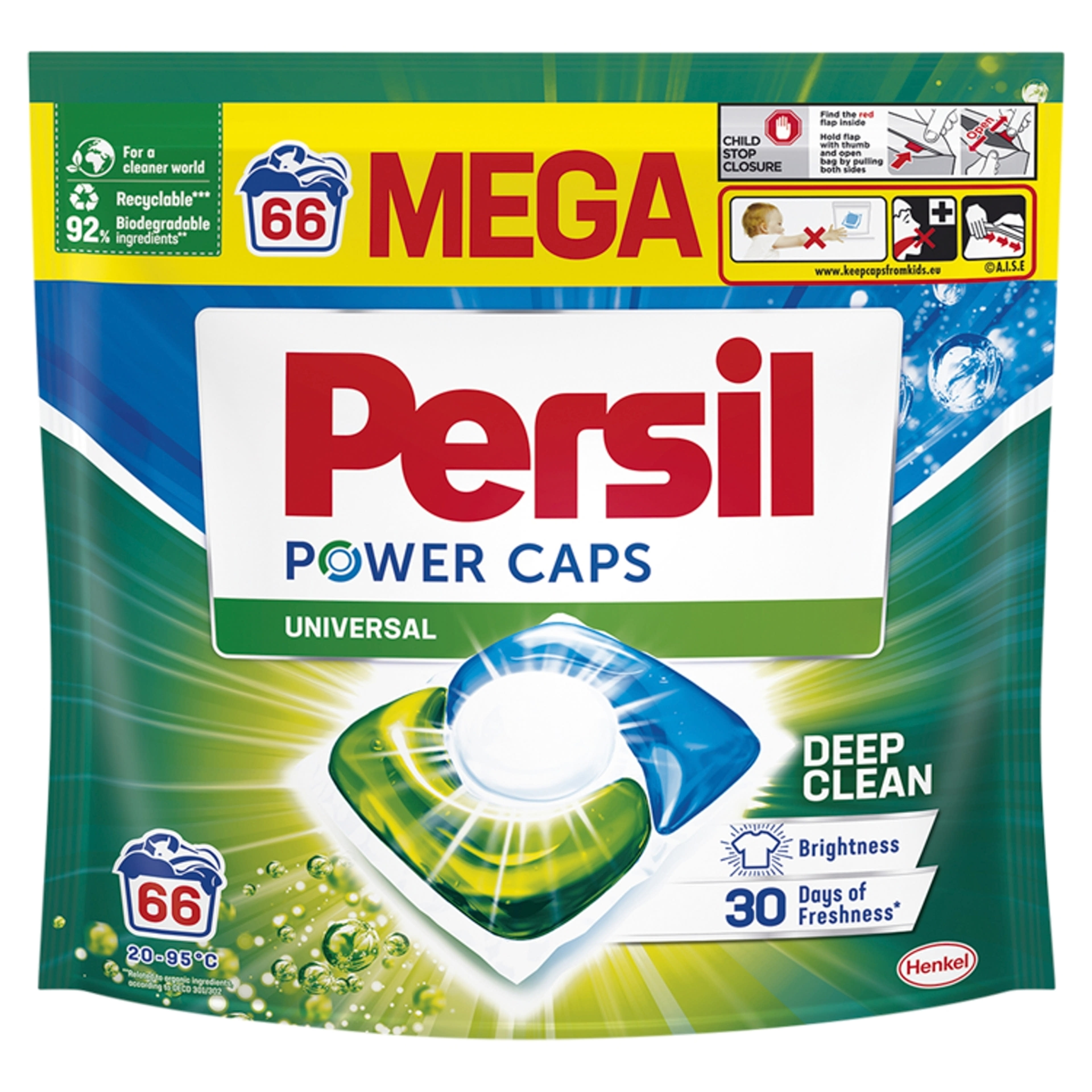 Persil Power Caps mosókapszula 66 mosás - 924 g