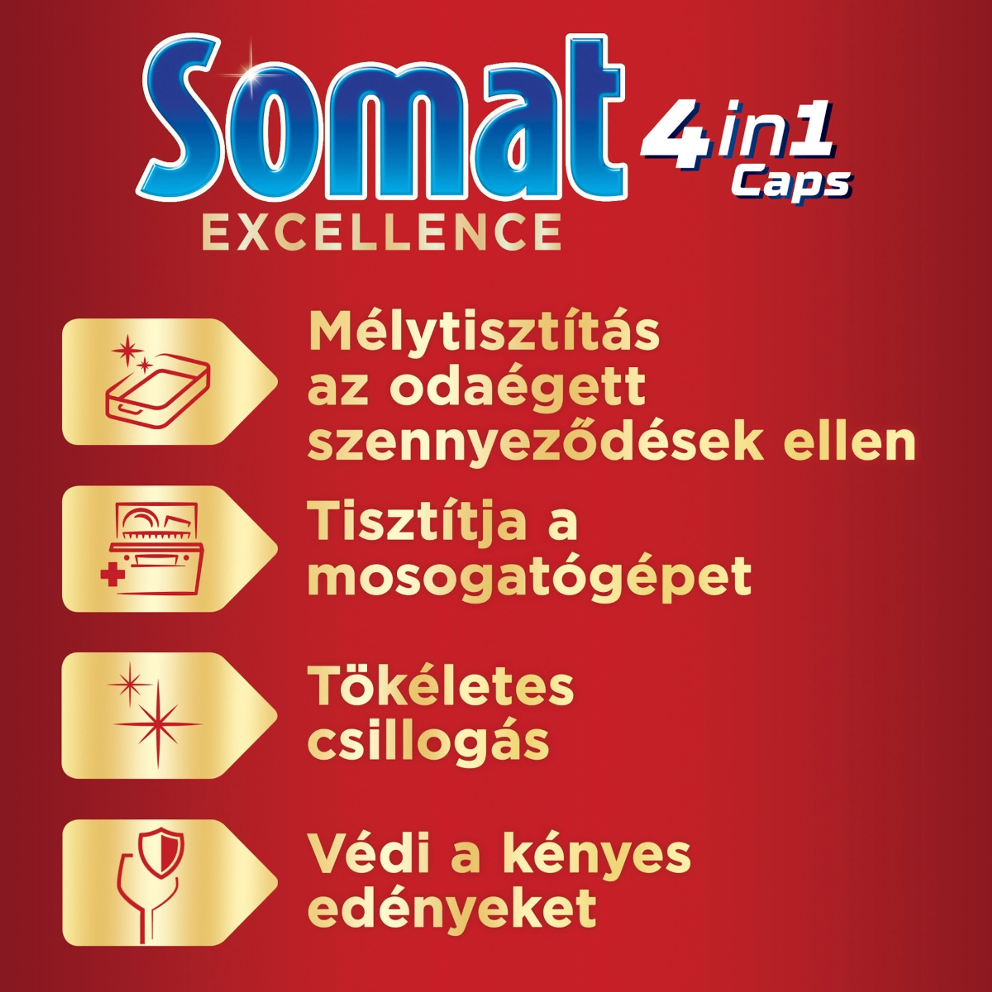 Somat Excellence mosogatógép tabletta, 51 mosás - 51 db-2