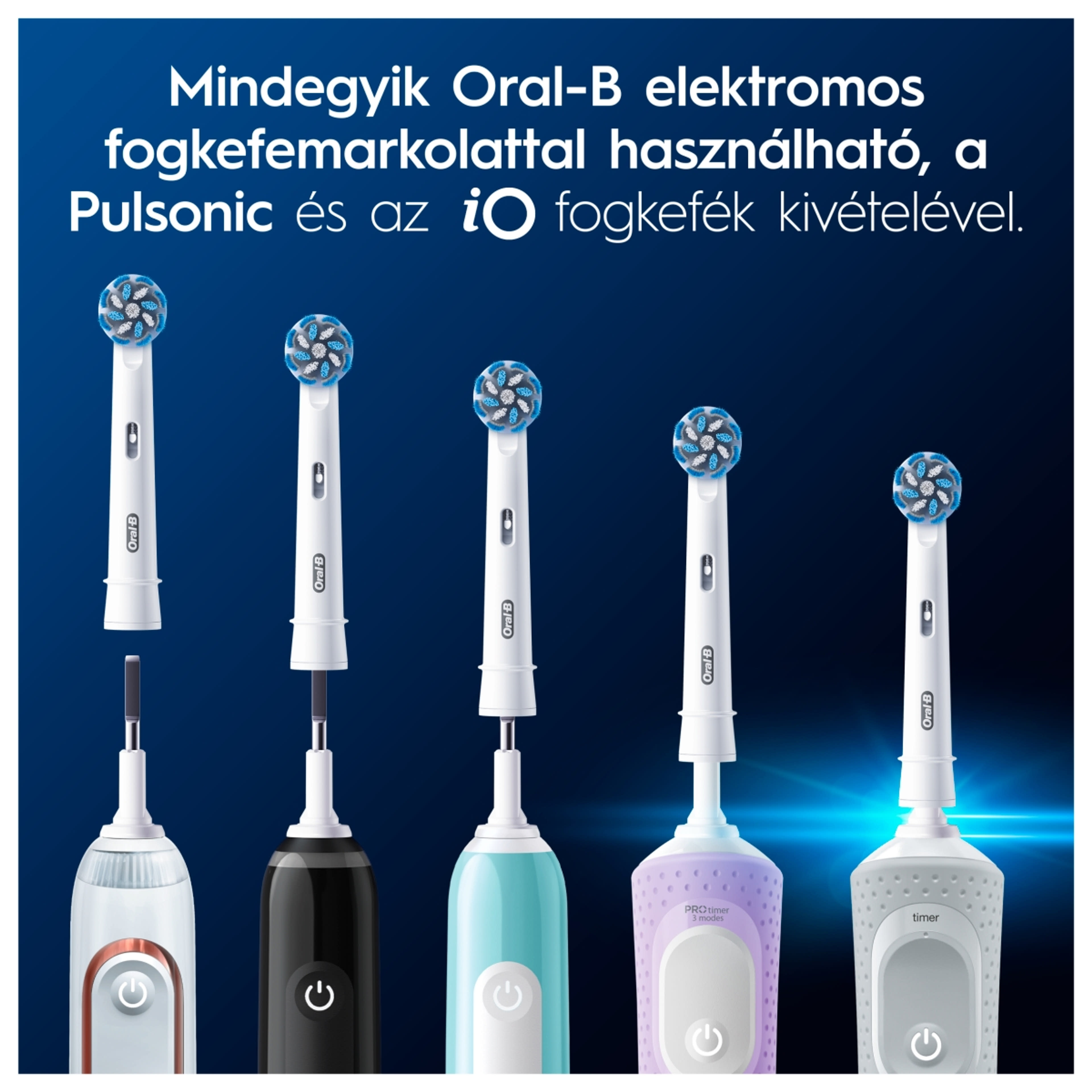 Oral-B Pro Sensitive Clean fogkefefej -  8 db-3