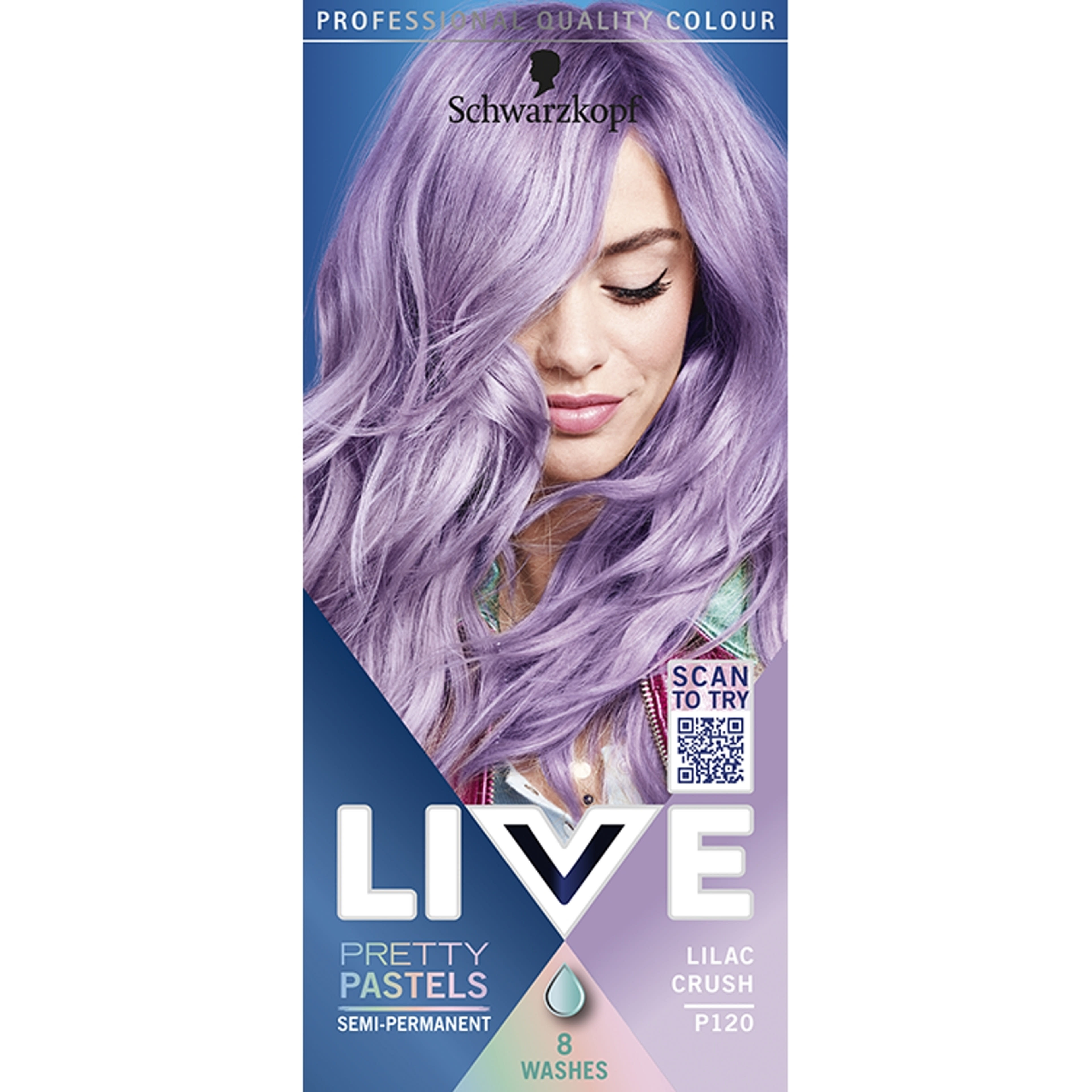 Color live pretty pastels l120 halvány lila - 1 db