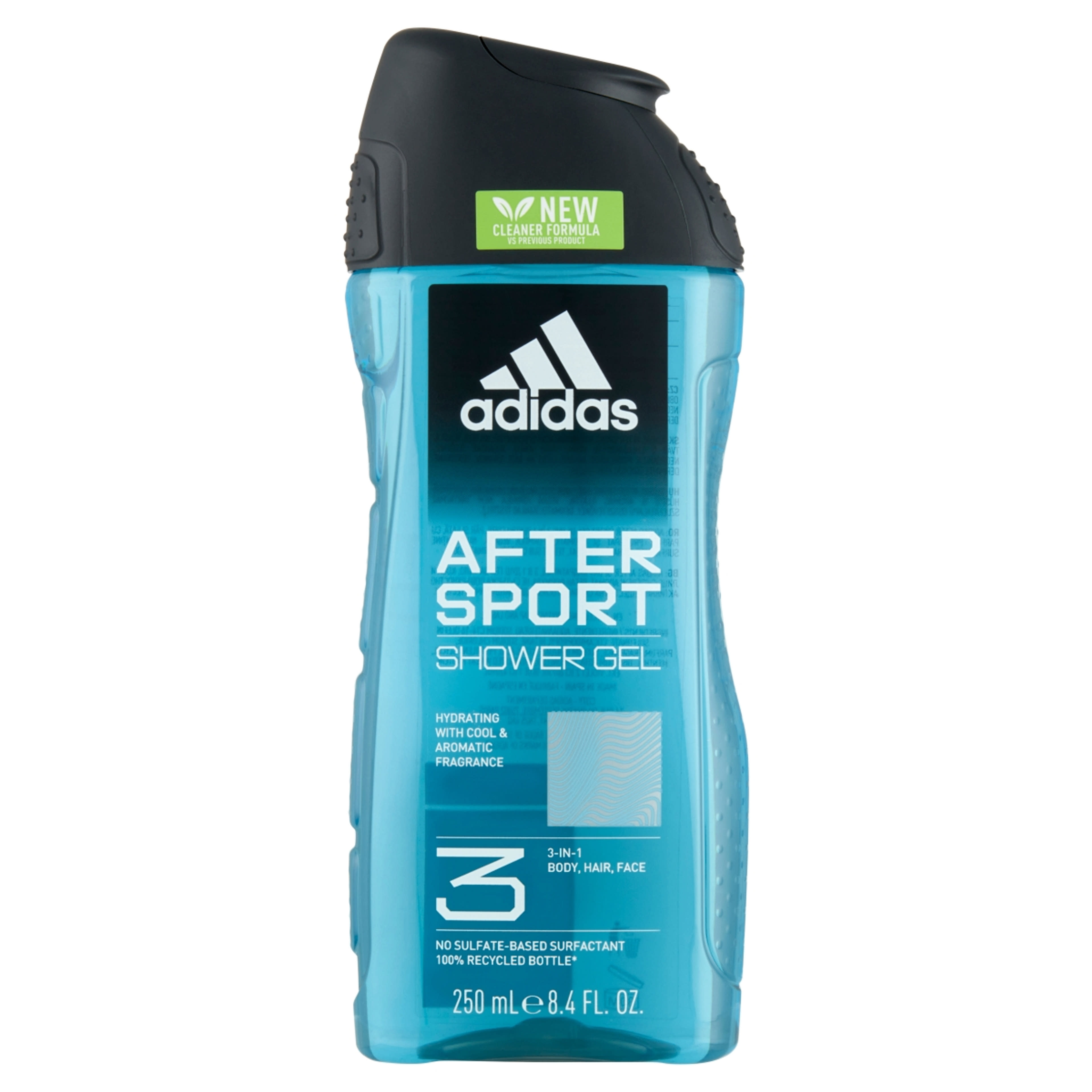 Adidas After Sport férfi tusfürdő - 250 ml