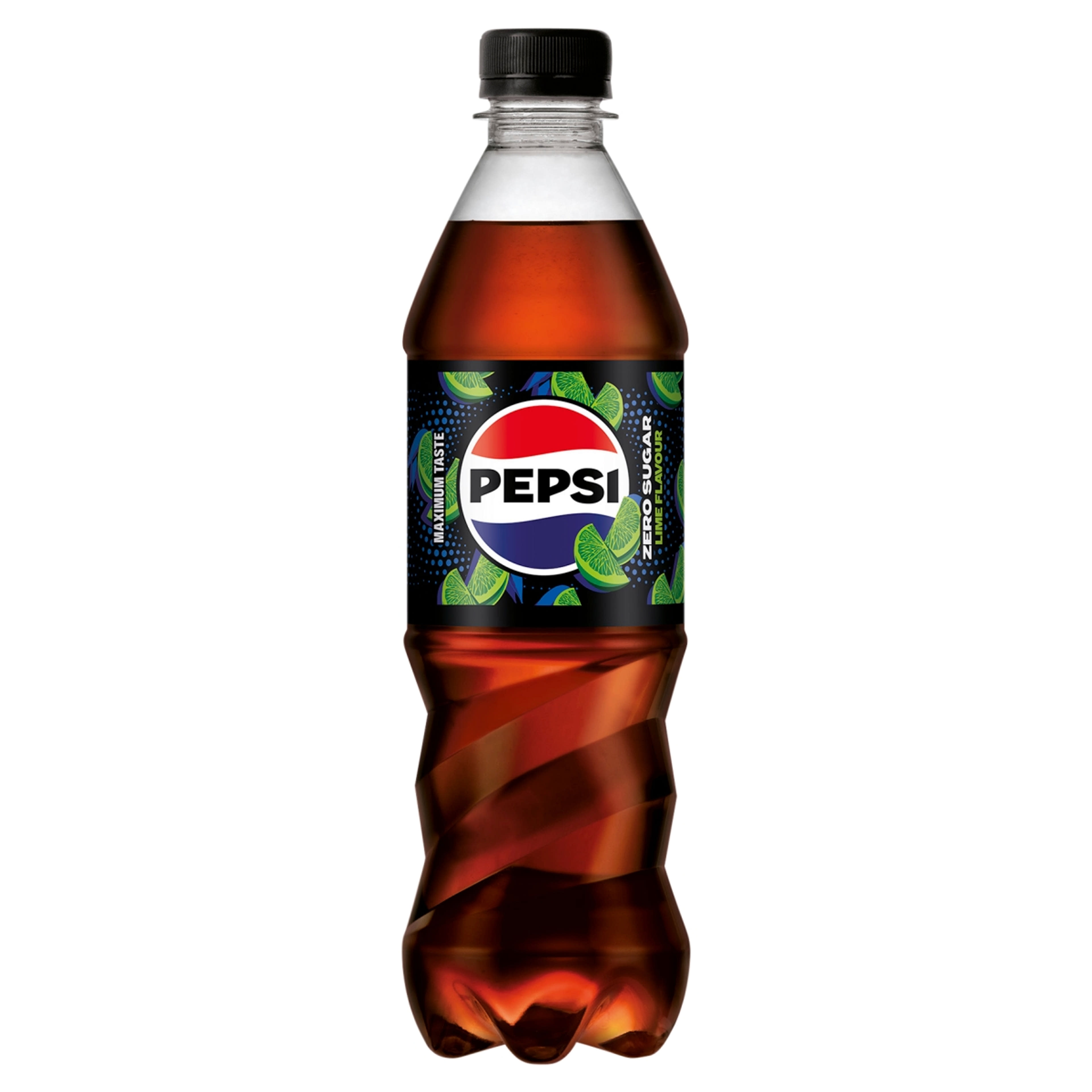 Pepsi Zero colaízű szénsavas üdítőital édesítőszerekkel lime ízesítéssel - 500 ml-1
