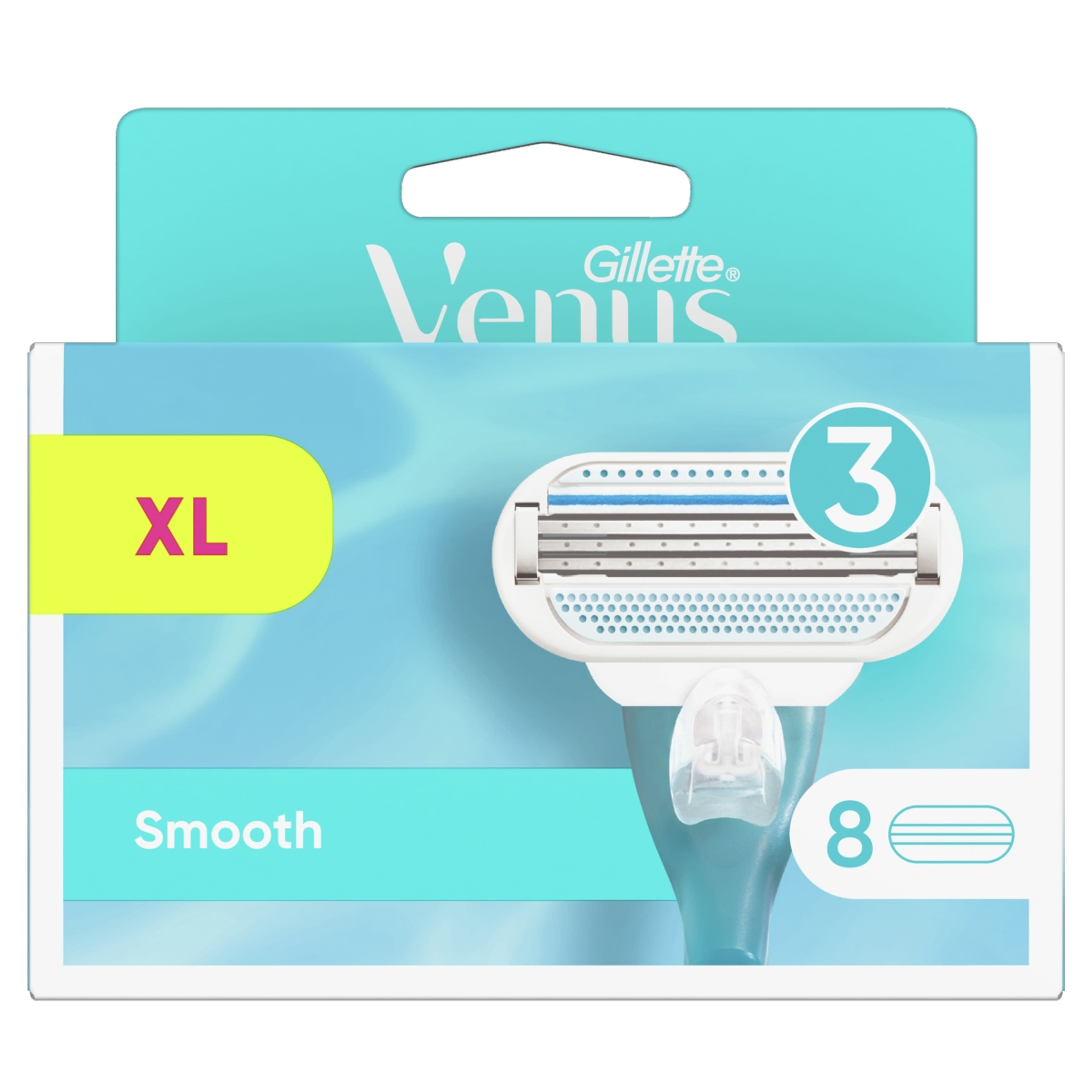 Venus Smooth borotvabetét 3 pengés - 8 db