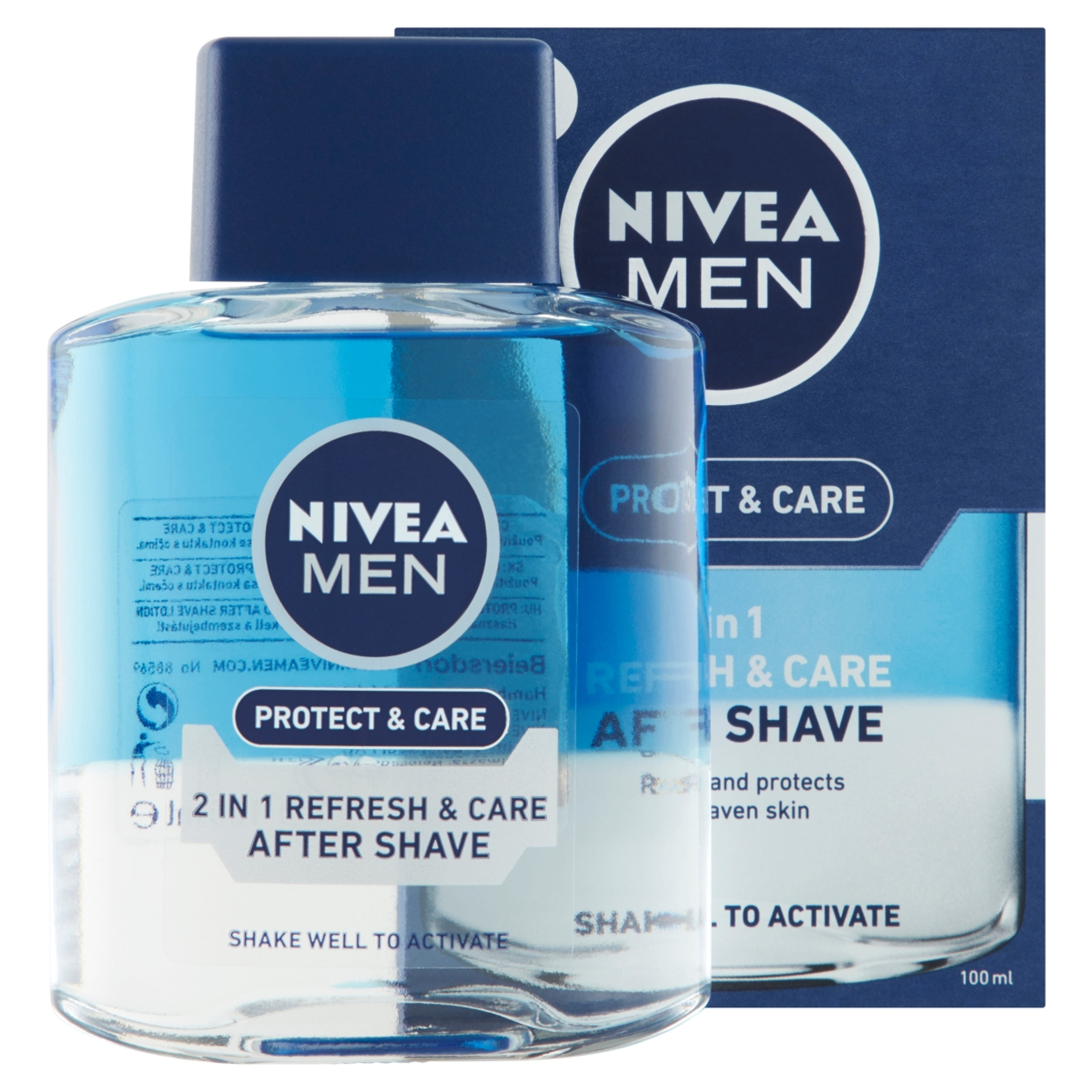 NIVEA MEN Protect & Care 2 in 1 Frissítő és Ápoló After Shave Lotion - 100 ml-2