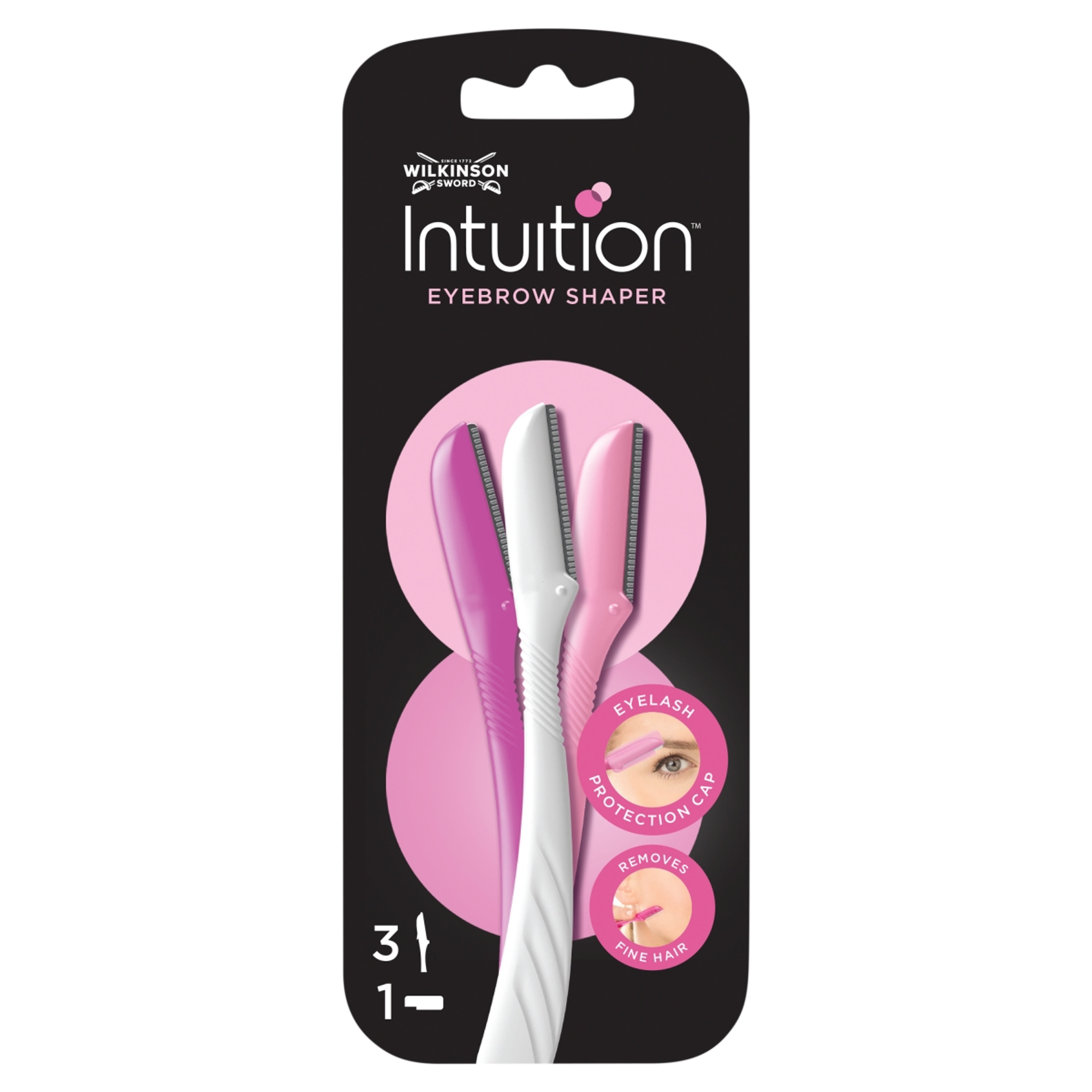 Wilkinson Intuition Perfect Finish szemöldök formázó - 3 db