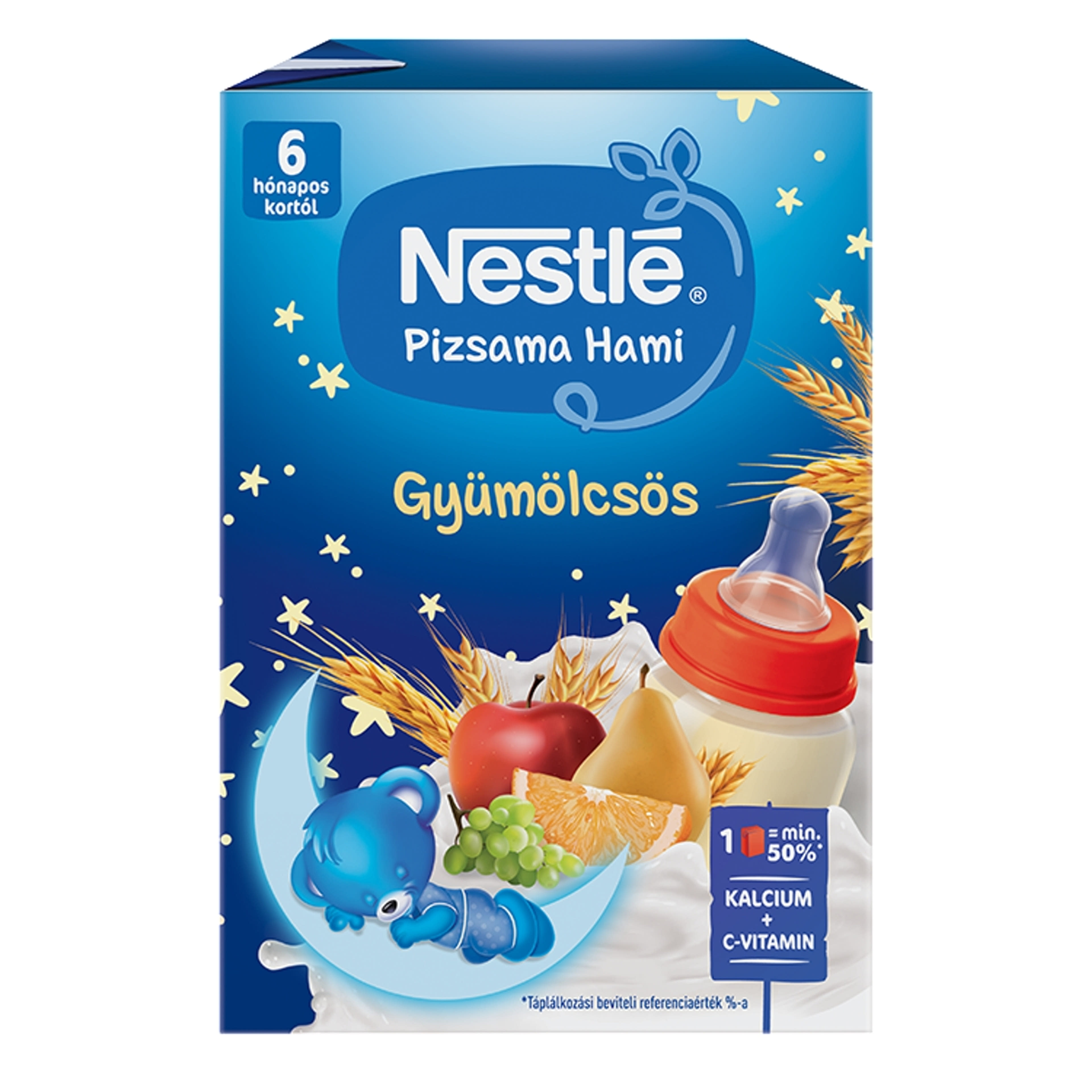 Nestlé Pizsama Hami Folyékony Gabonás Bébiétel Gyümölcsös 6 Hónapos Kortól - 2x200 ml