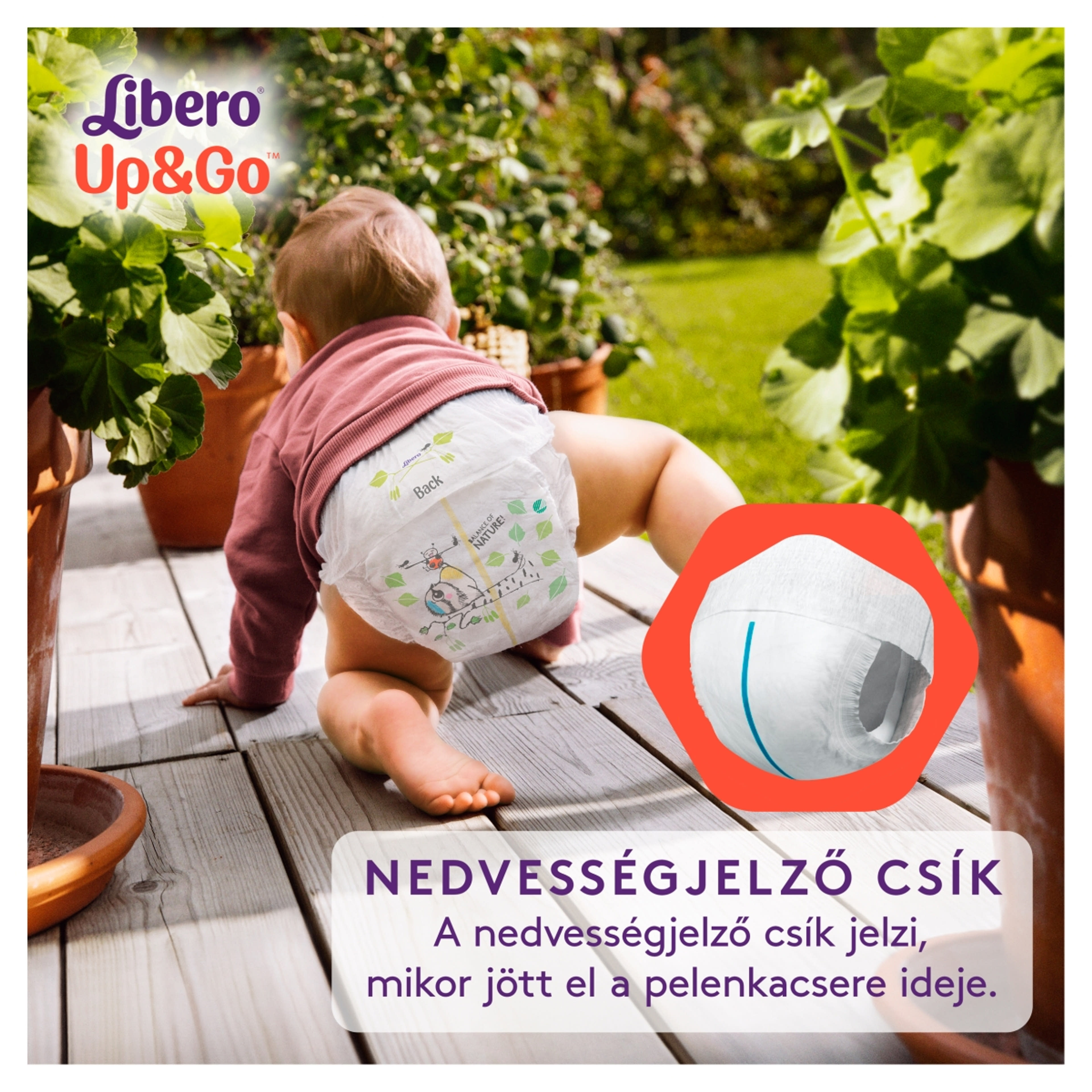 Libero Up&Go bugyipelenka 4-es 7-11 kg - 168 db-3