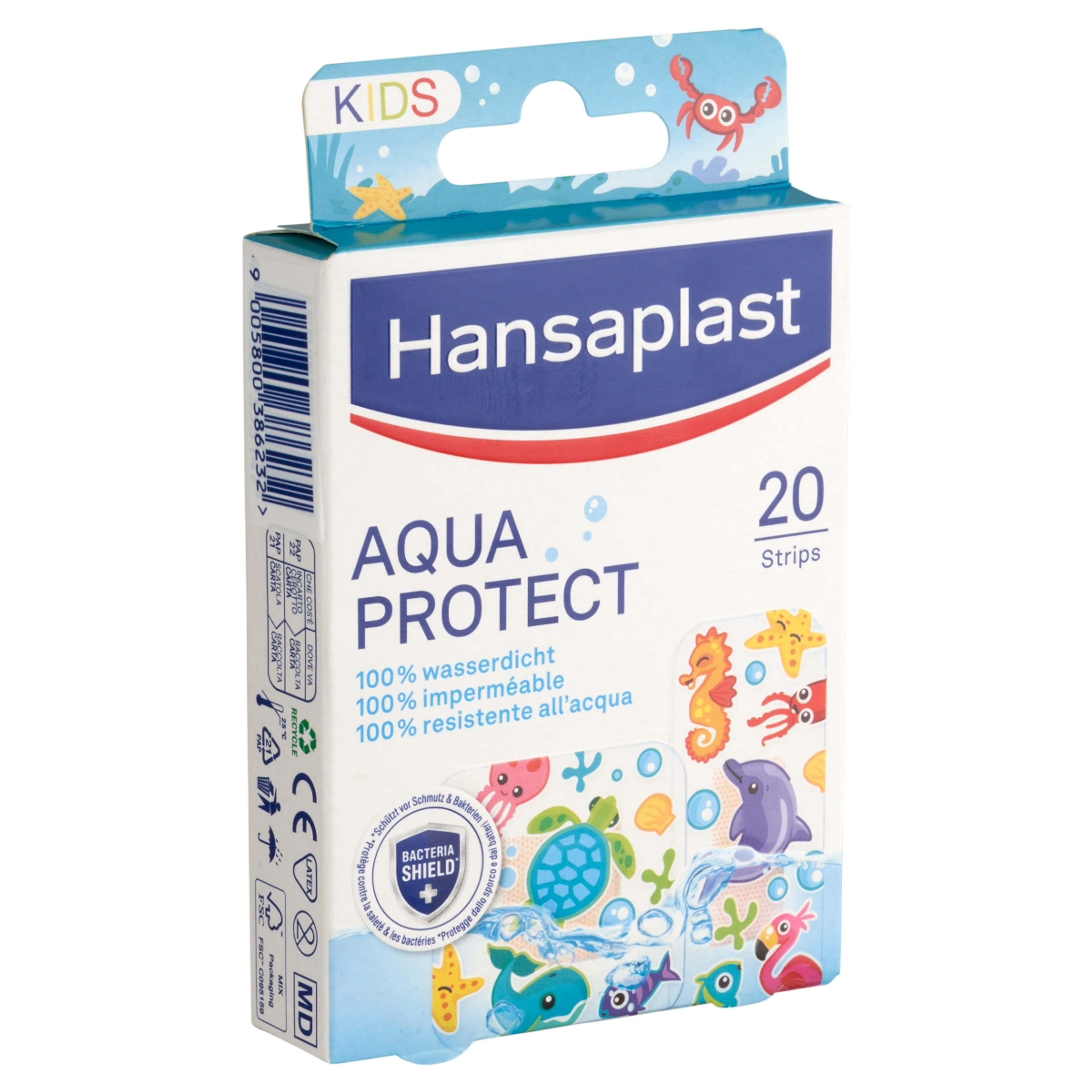 Hansaplast Kids Aqua Protect sebtapasz - 20 db-2