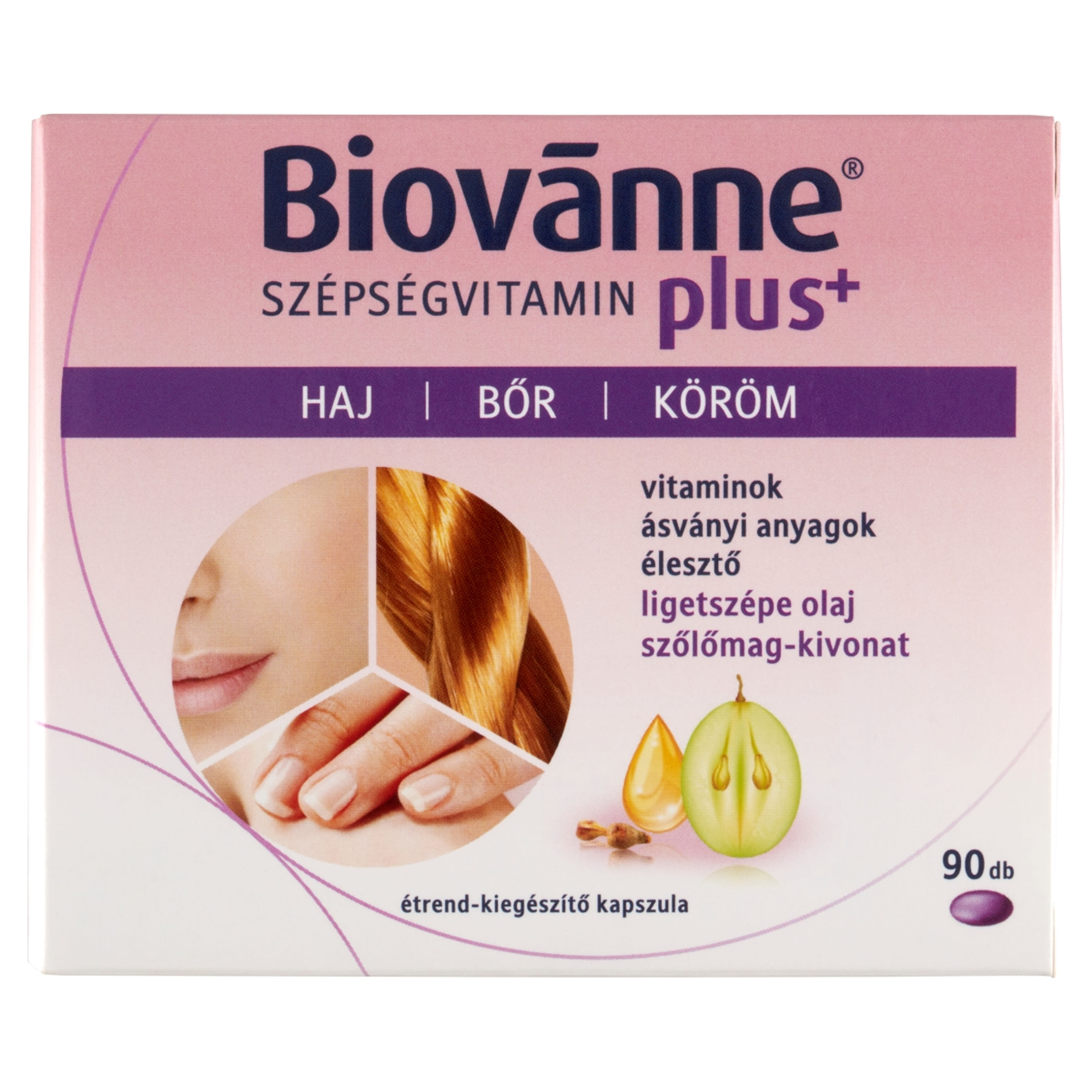 Biovanne Plusz Szépségvitamin Kapszula - 90 db-1