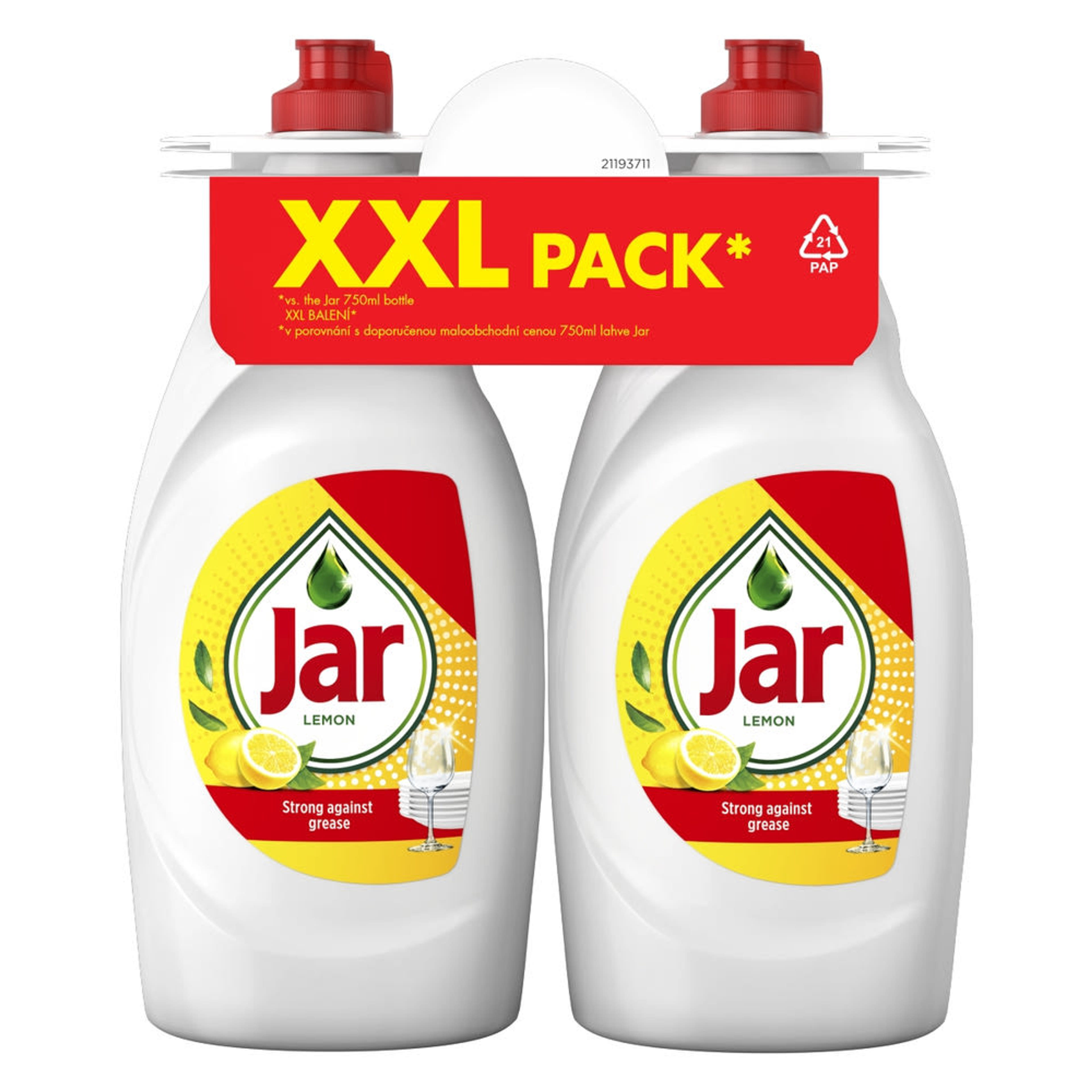 Jar Original Lemon folyékony mosogatószer - 1500 ml