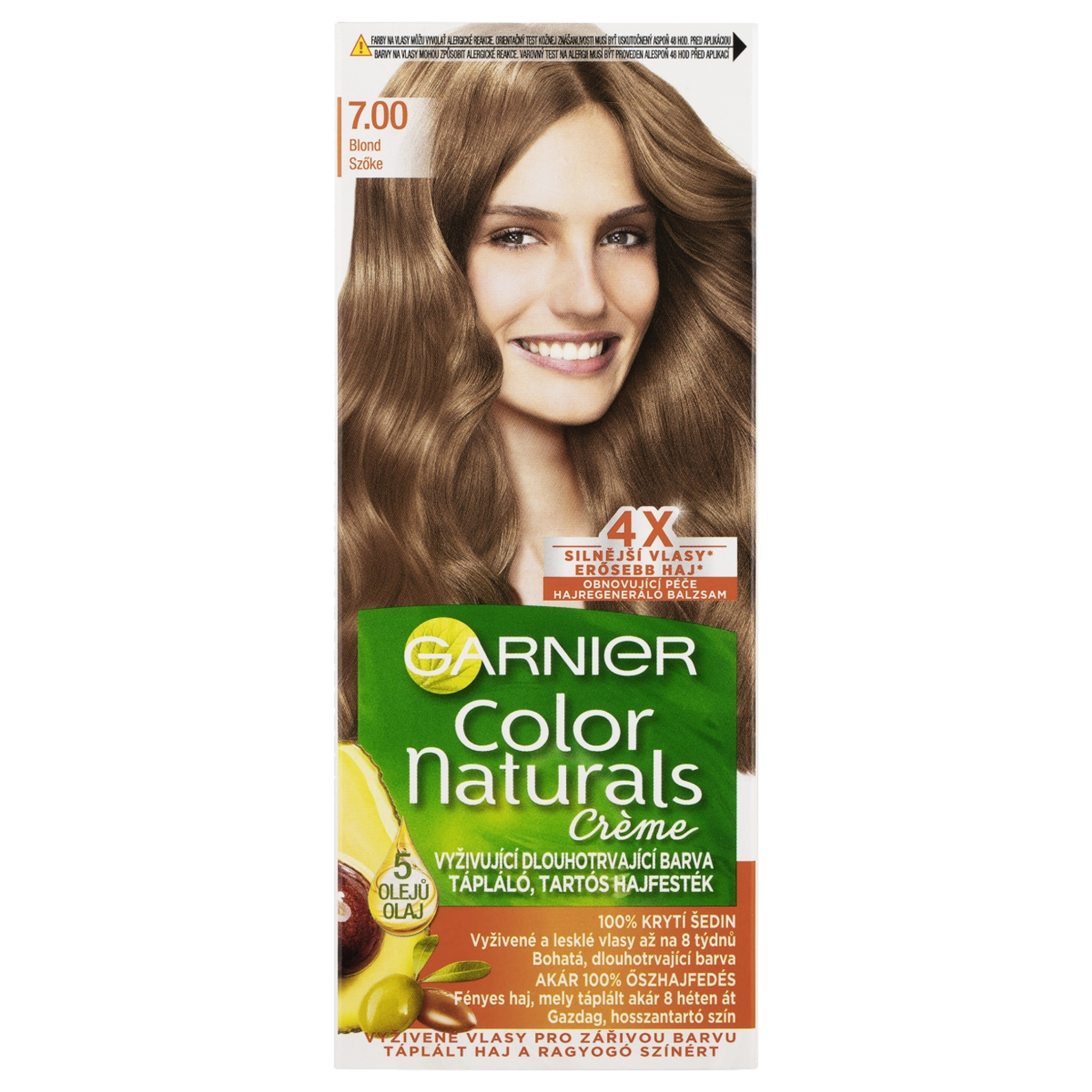 Garnier Color Naturals Tartós hajfesték 7.00 Szőke - 1 db-1
