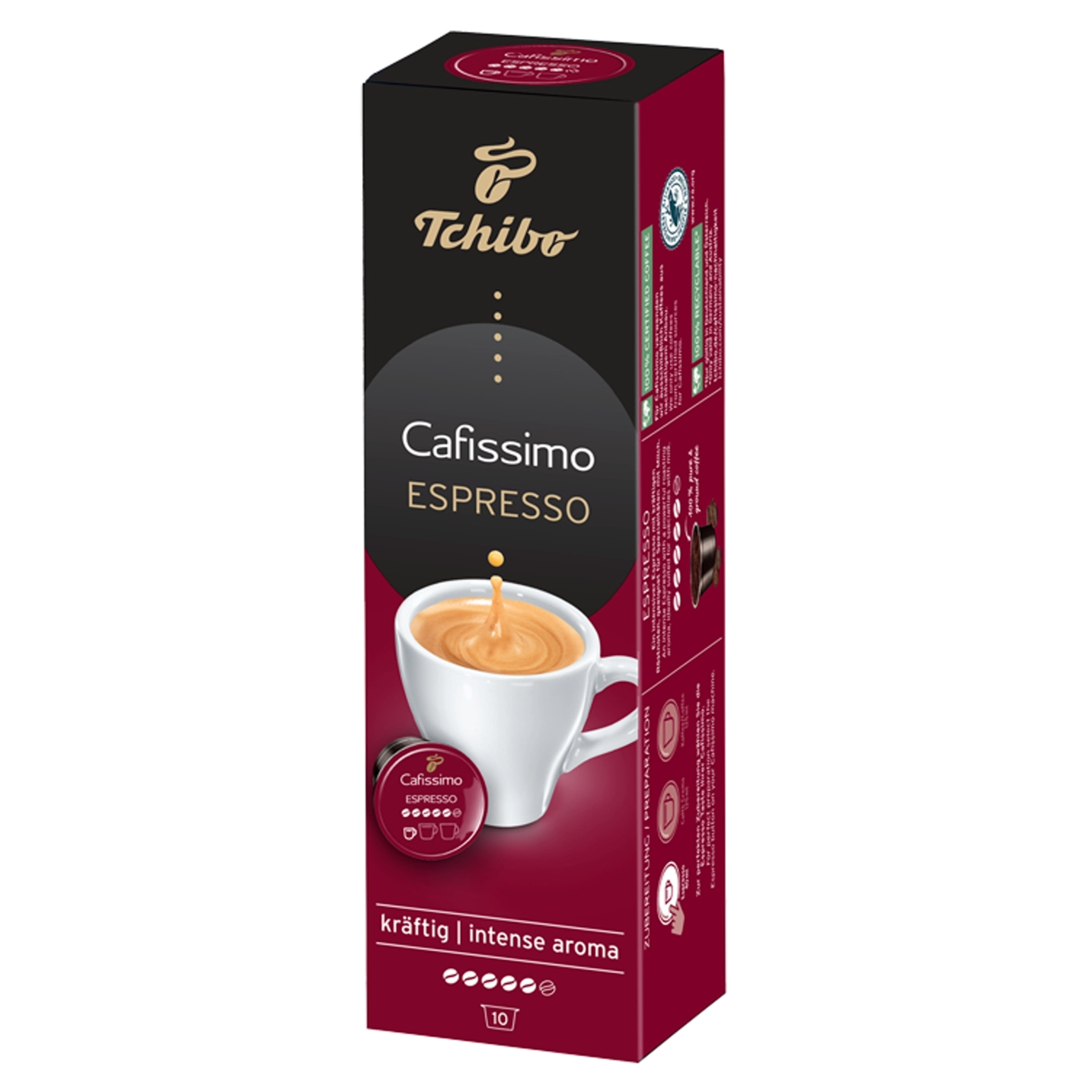 Tchibo Espresso Intense Aroma Cafissimo kávékapszula - 10 db-2