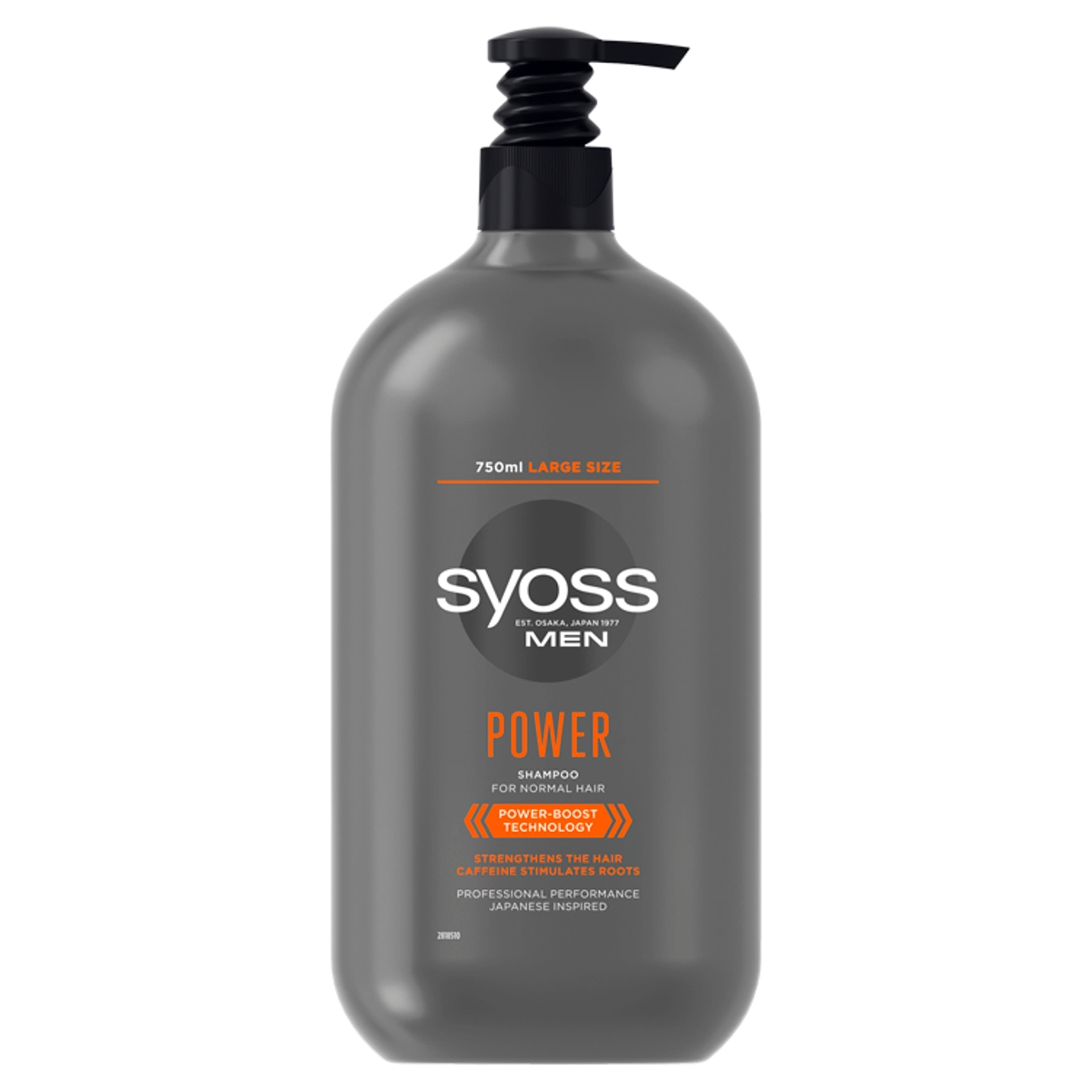 Syoss Men Power&Strength sampon - 750 ml