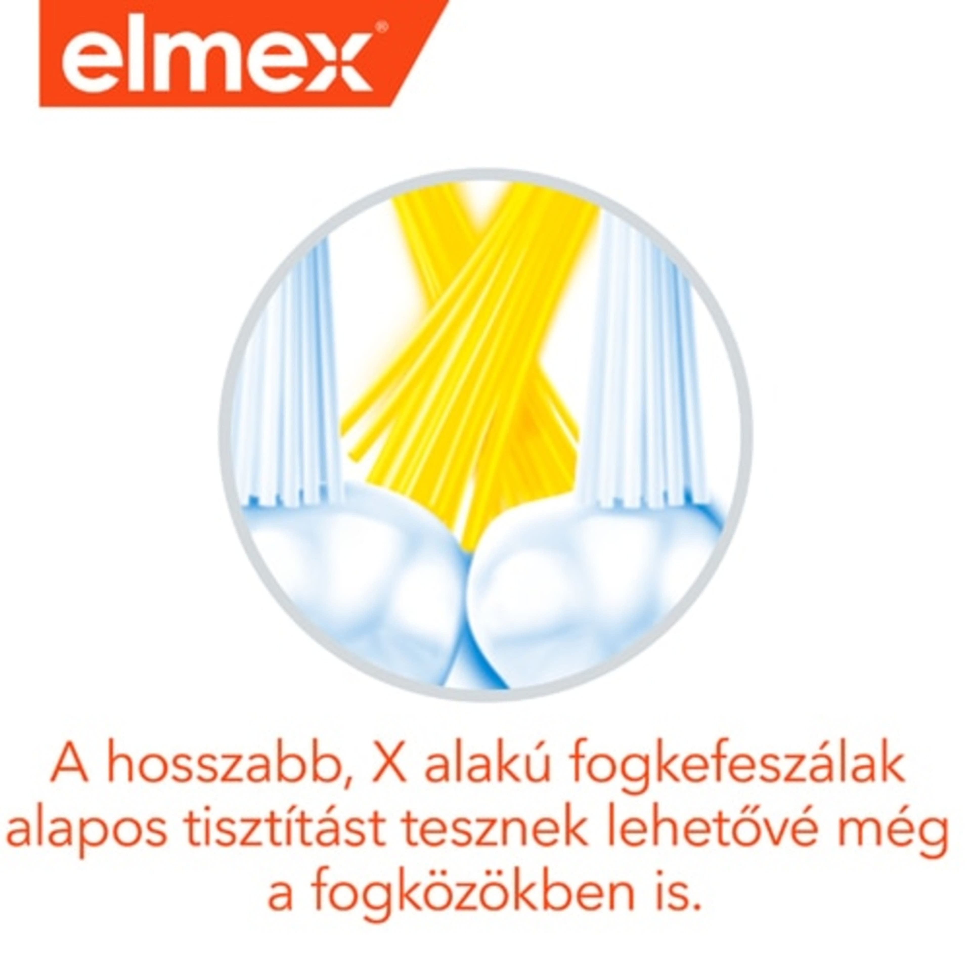 Elmex Junior 6-12 éves kor között ajánlott fogkefe - 1 db-6