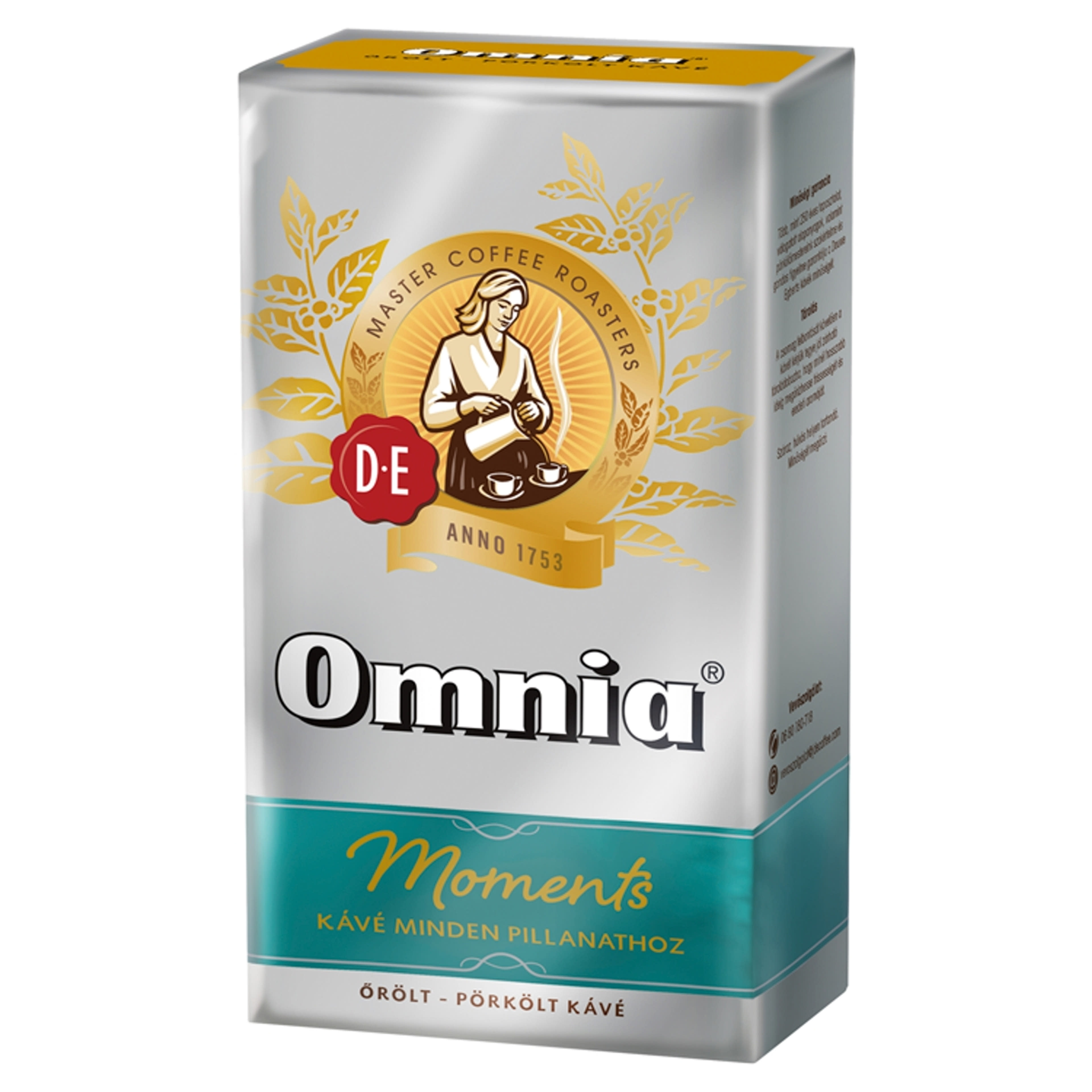 Douwe Egberts Omnia Moments örölt pörkölt kávé - 250 g-2