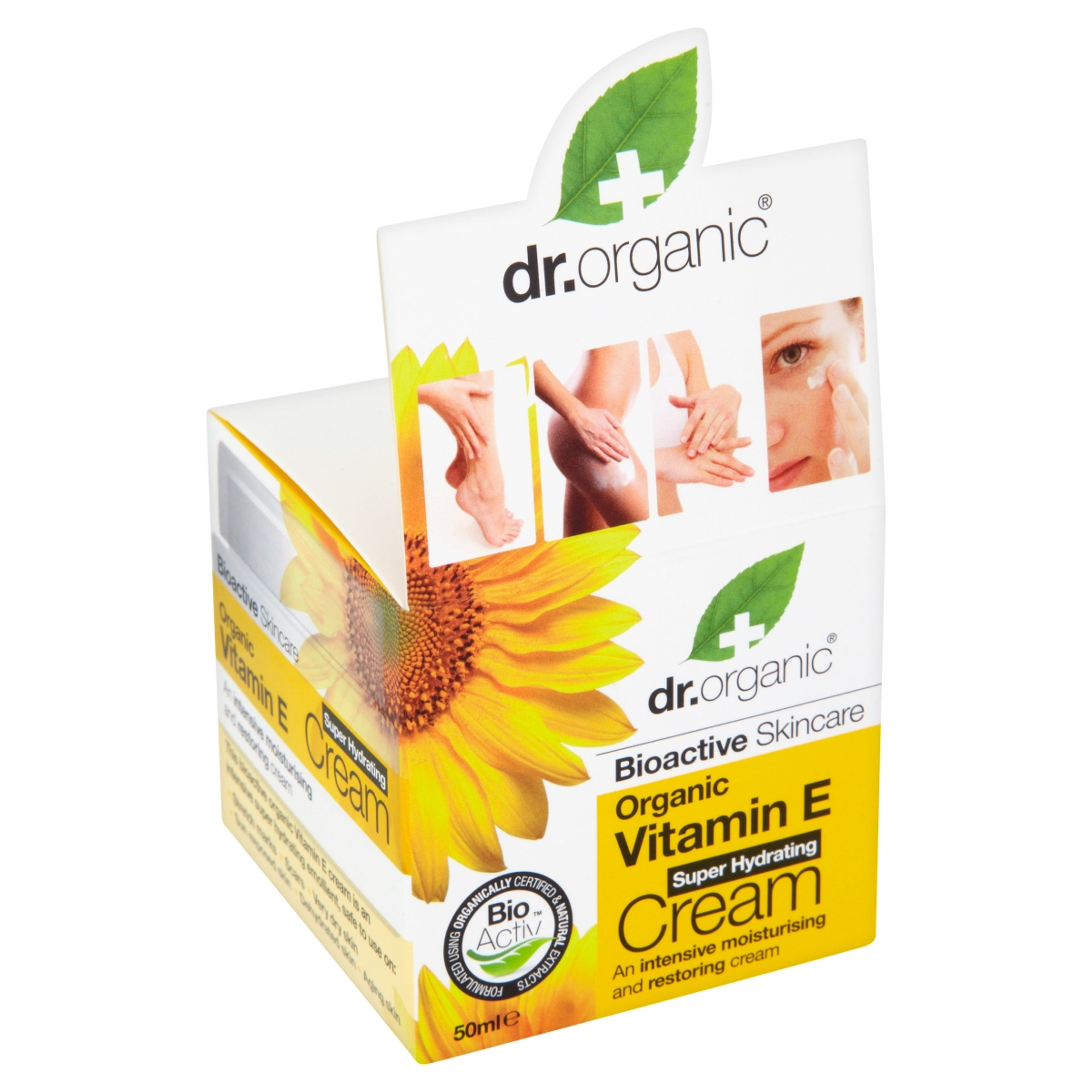 Dr. Organic Super hidratáló kérm E - vitaminnal - 50 ml-2