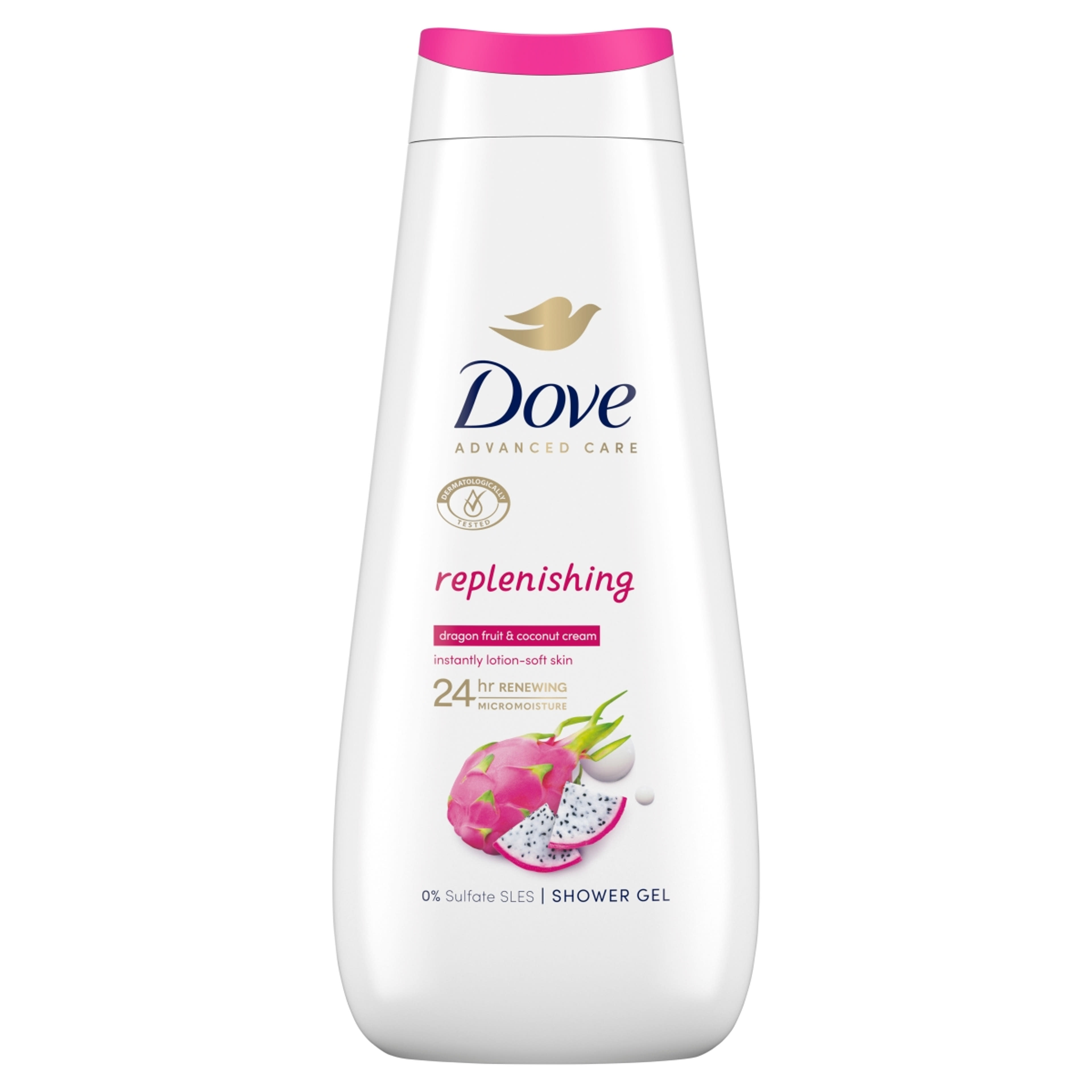 Dove Advanced Care Dragon Fruit & Coconut krémtusfürdő - 400 ml-1