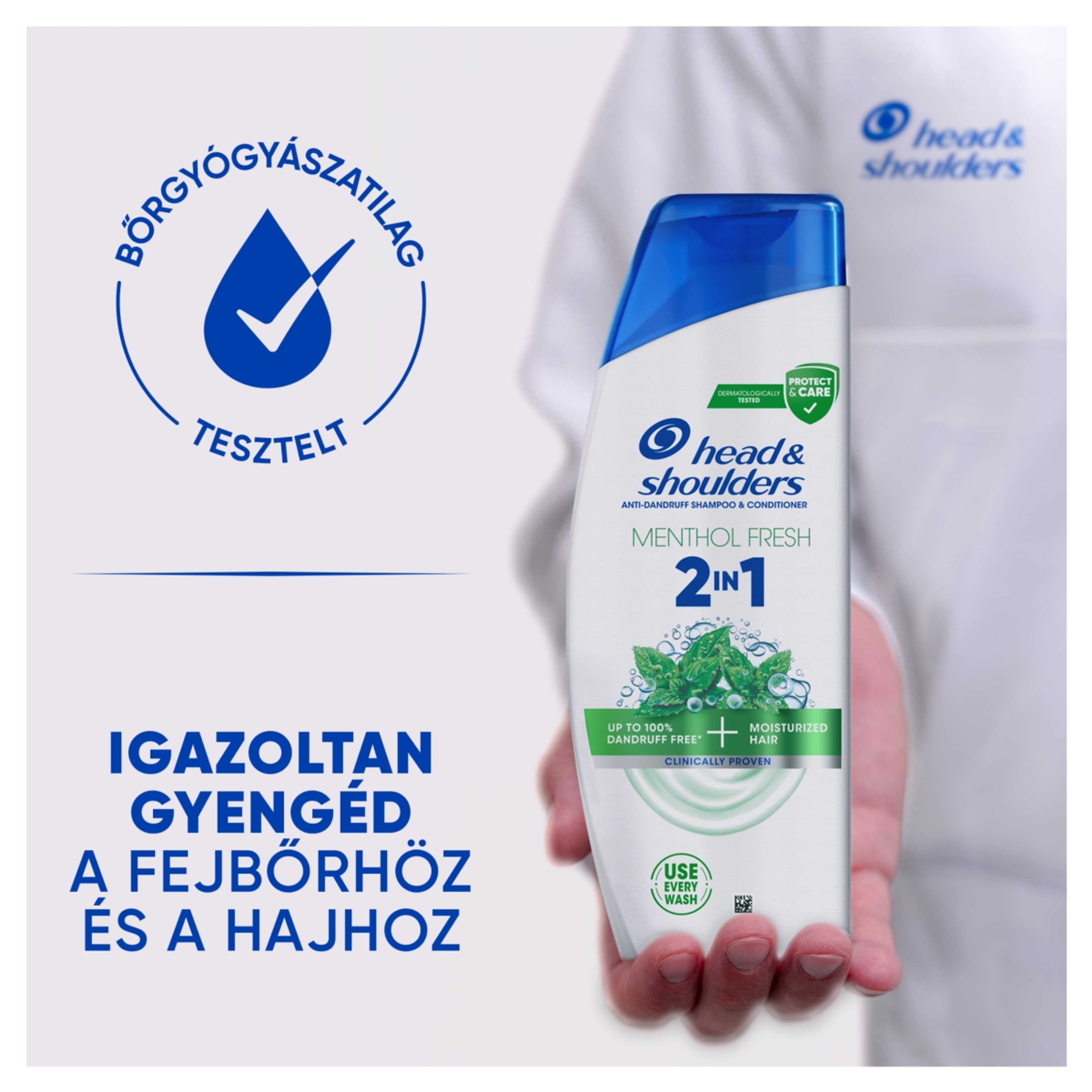 Head & Shoulders Menthol 2 az 1-ben korpásodás elleni sampon - 330 ml-7