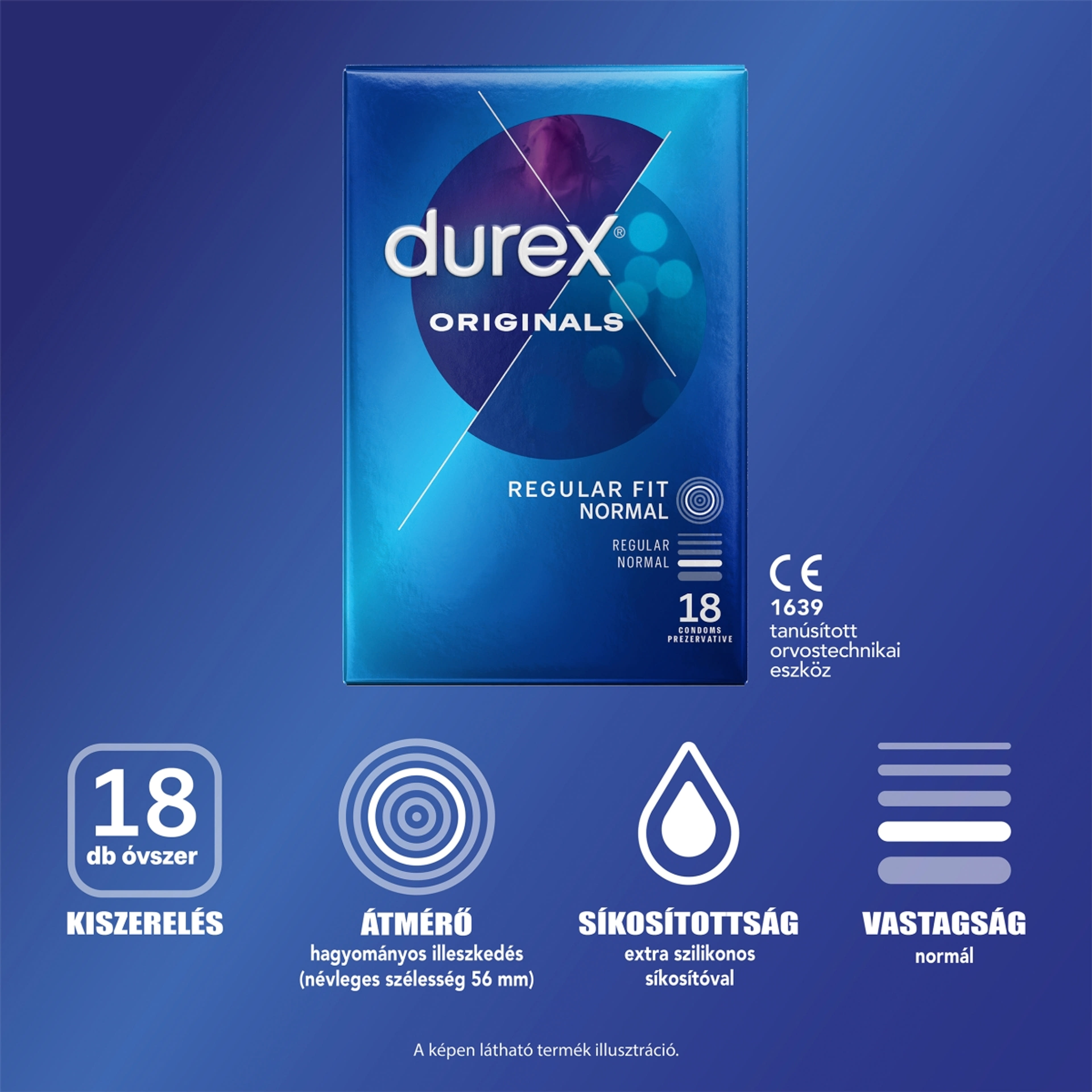 Durex Originals óvszer – 18 db-4