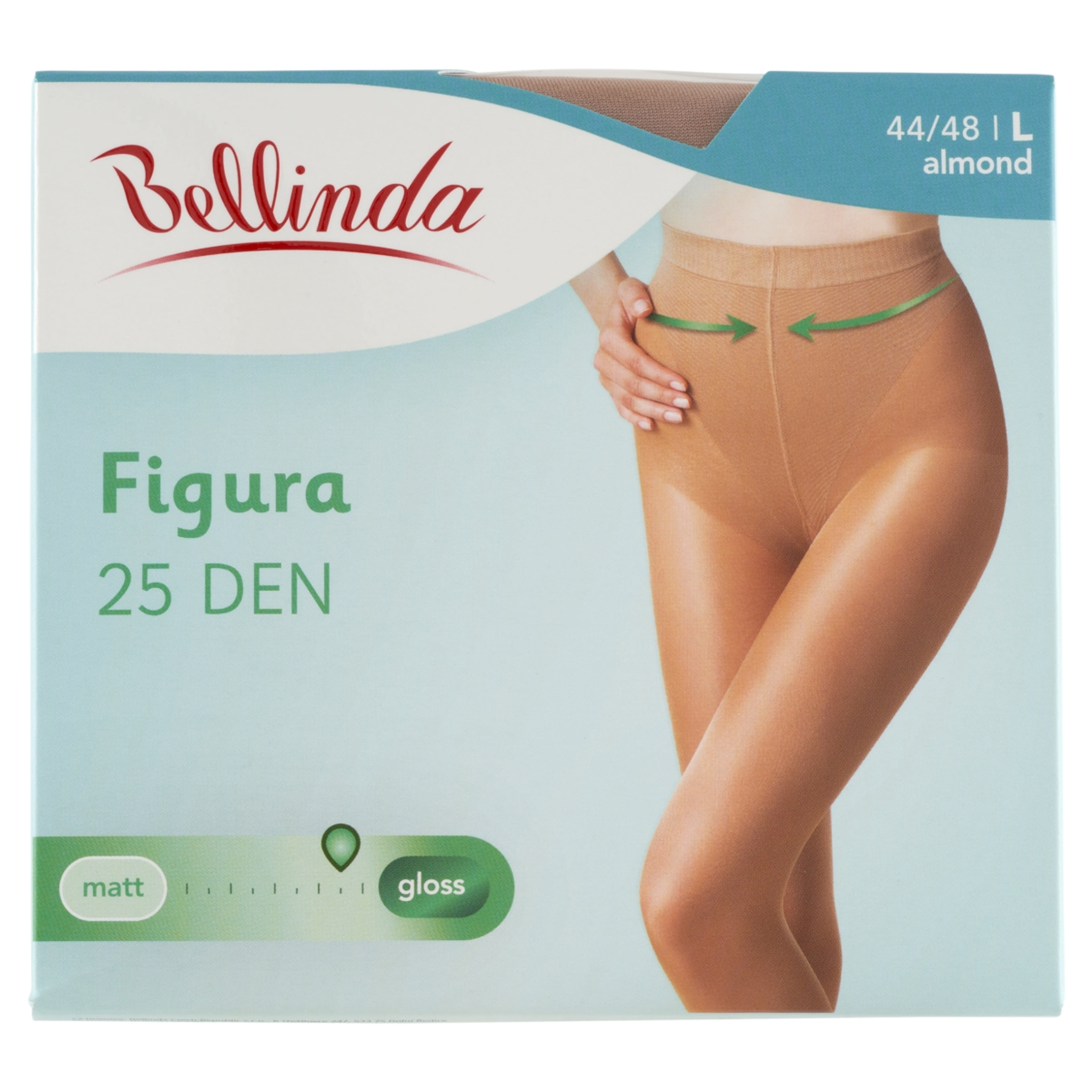 Bellinda Figura 25 Den Almond L Harisnya - 1 db-1