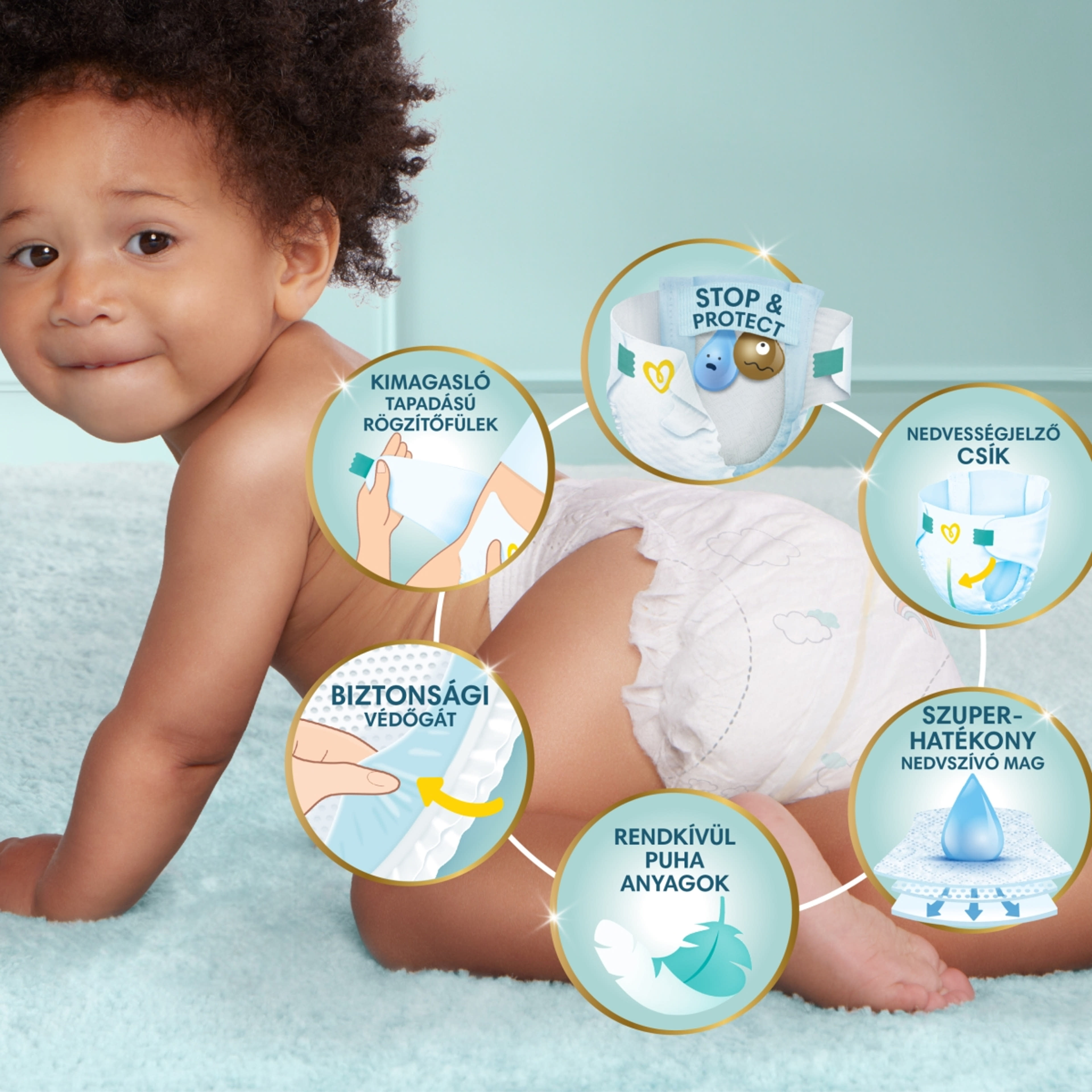Pampers Premium Care pelenka 7-es méret 15kg+ - 32 db-4