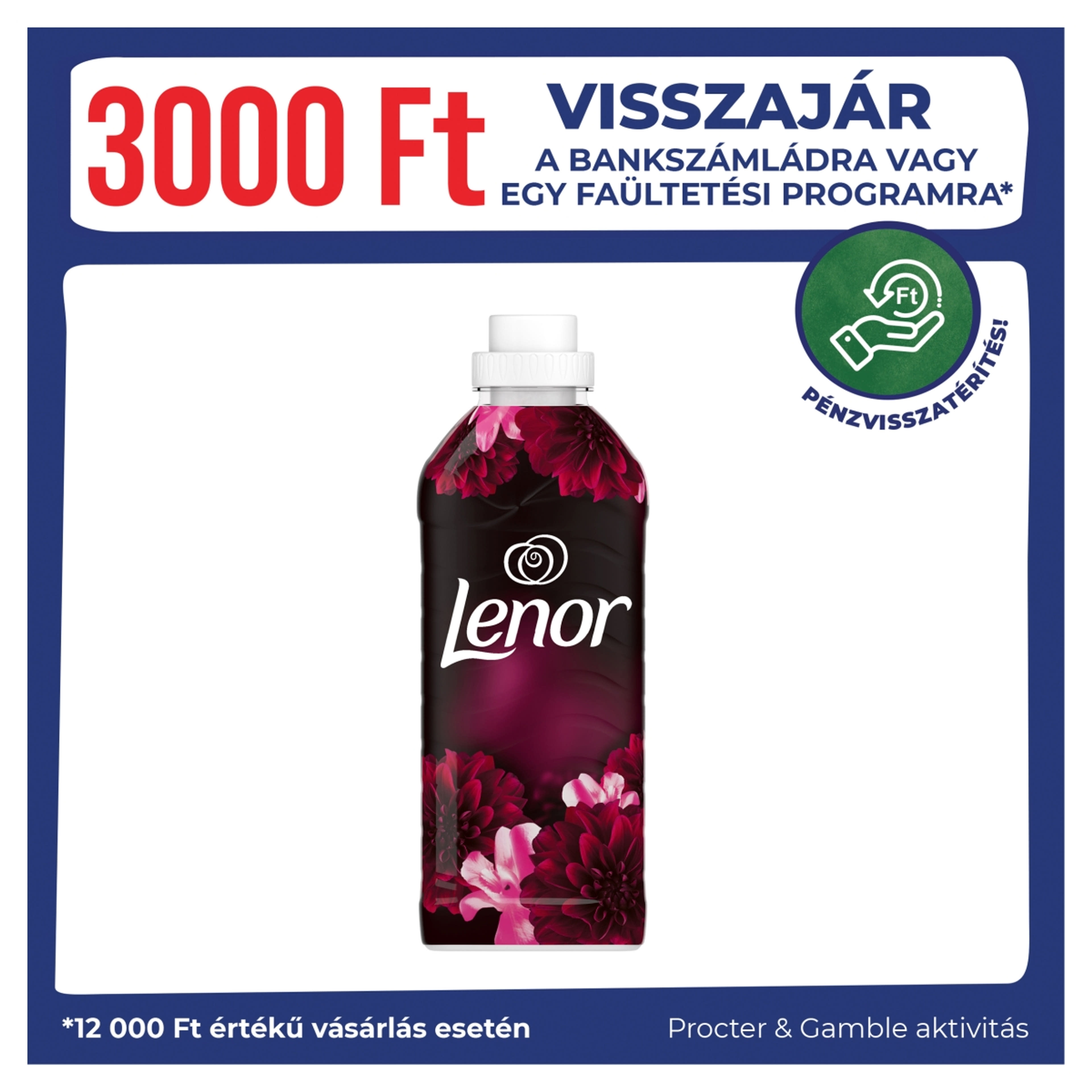 Lenor Diamond Figs & Lotus Water öblítő 48 mosáshoz - 1200 ml