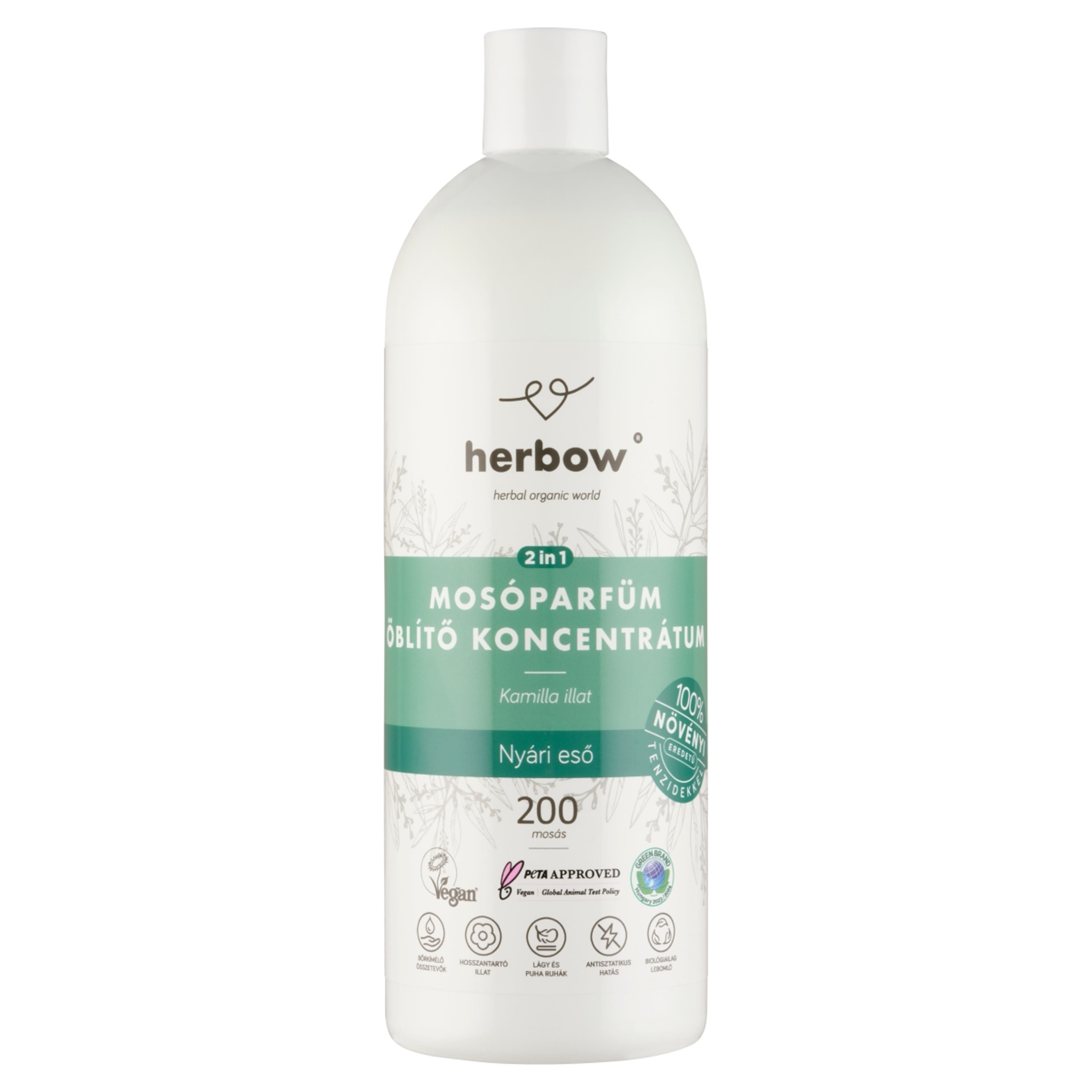 Herbow Nyári eső mosóparfüm öblítő 200 mosás - 1000 ml