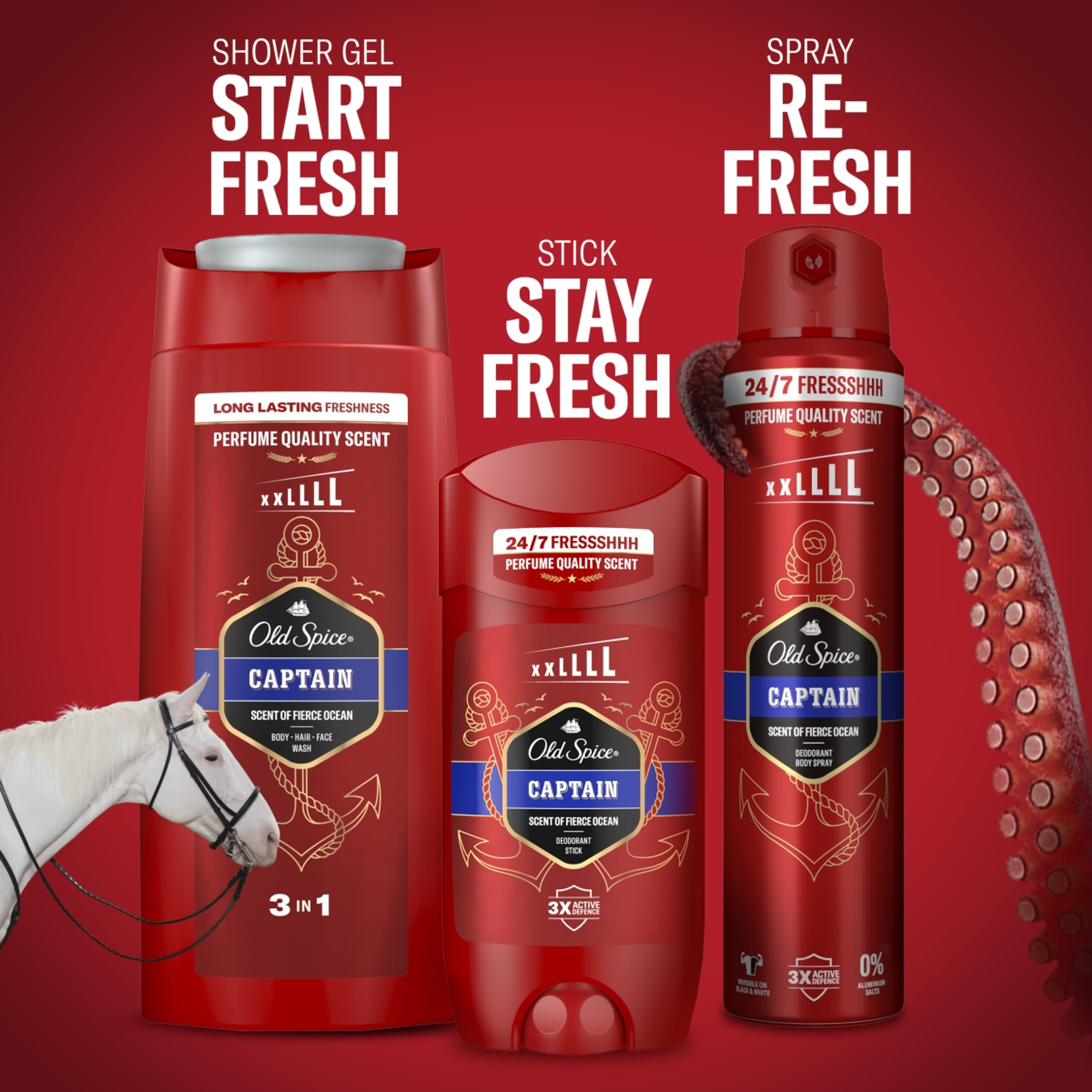 Old Spice Captain Deo Spray - 250 ml-9