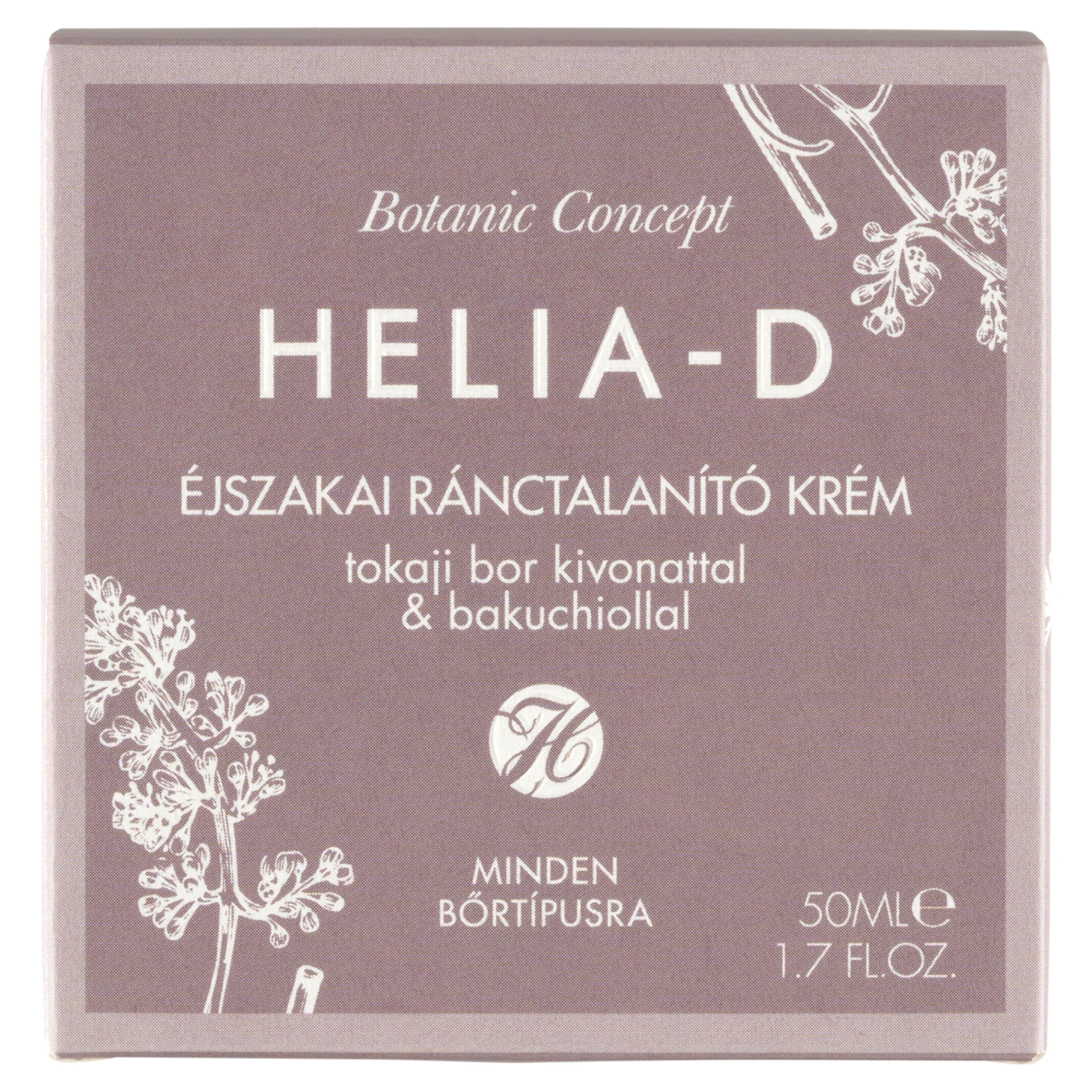 Helia-D Botanic Concept ejszakai ranctalanito krém - 50 ml