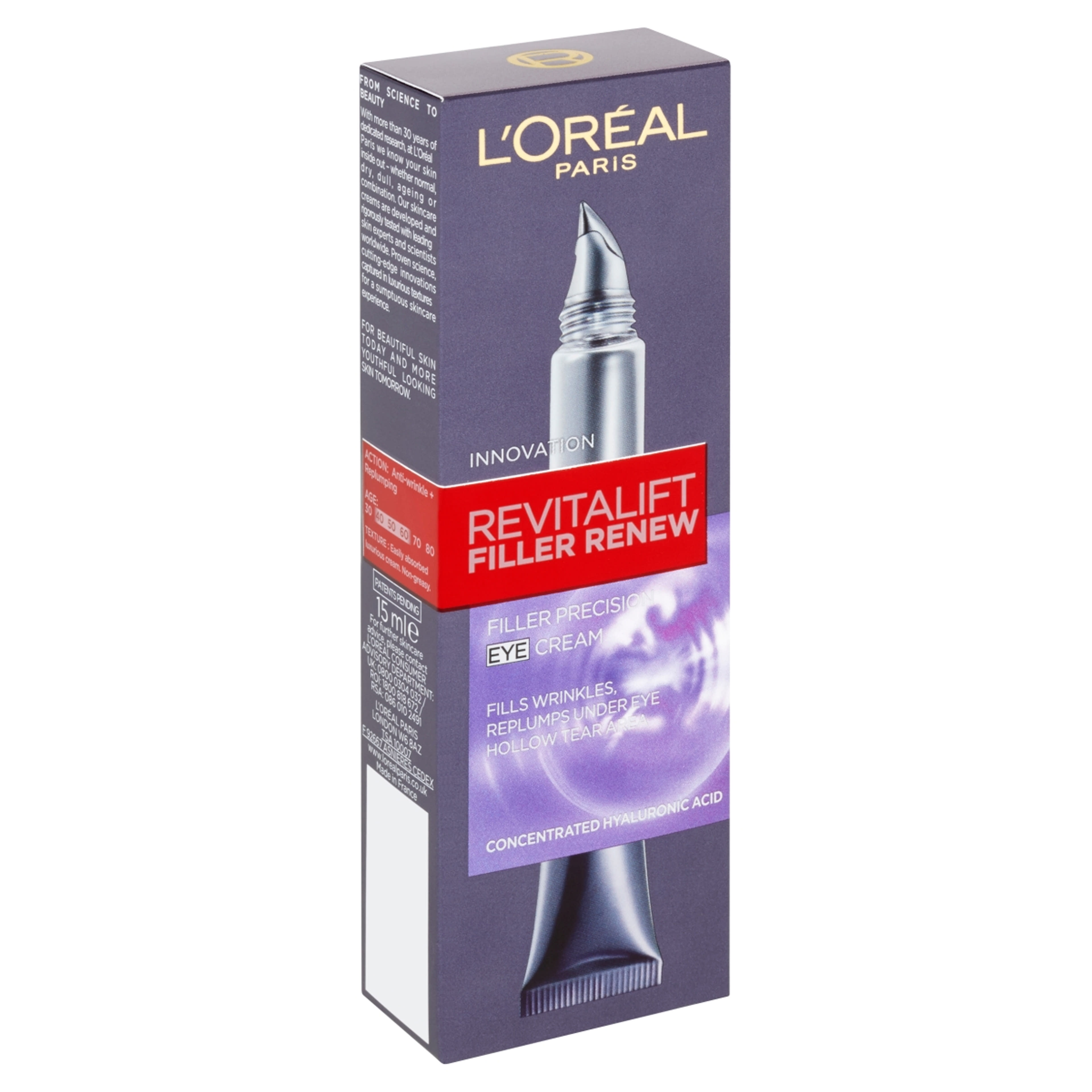 L'Oréal Paris Revitalift Filler szemkörnyékápoló - 15 ml-3