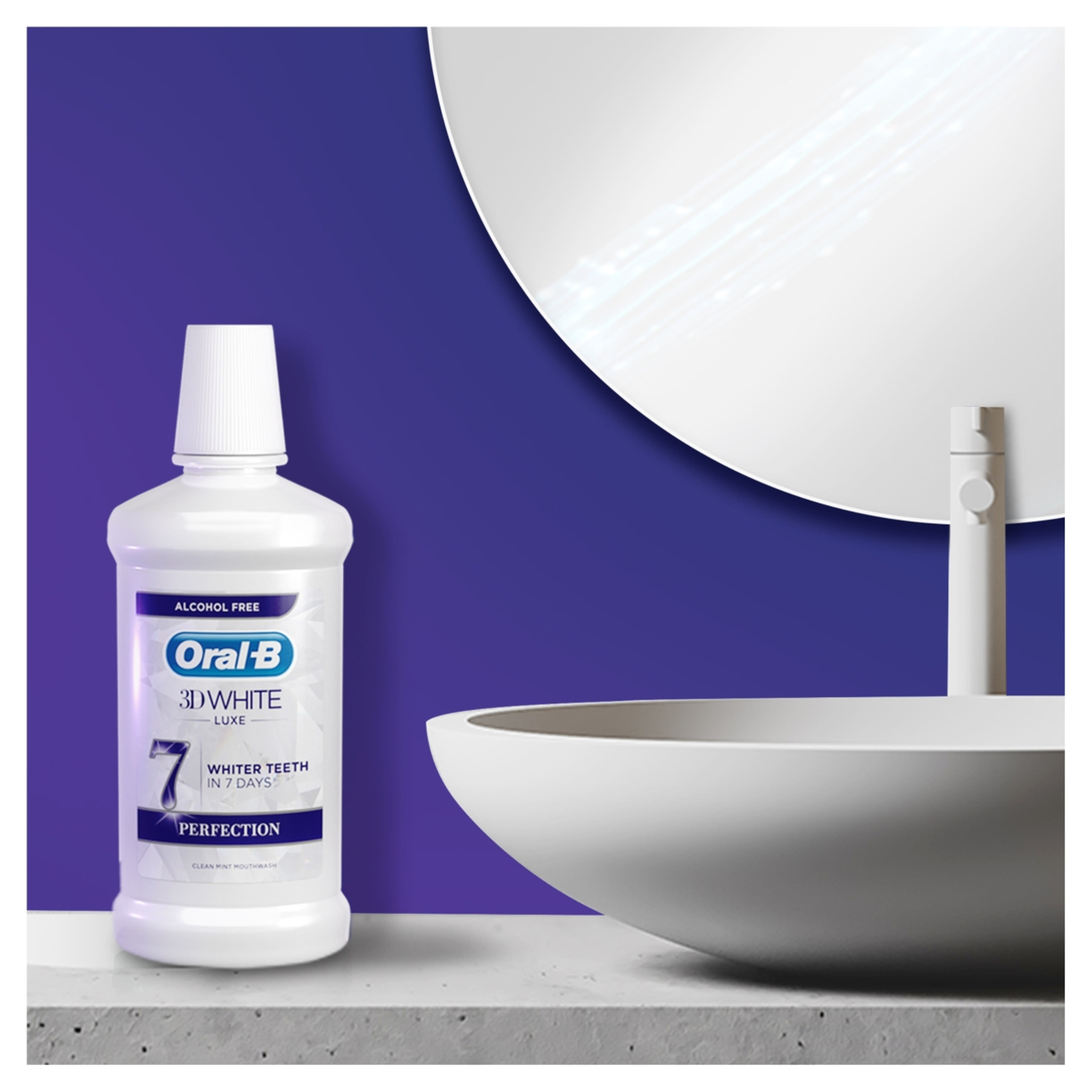 Oral-B 3D White Luxe Perfection szájvíz - 500 ml-5