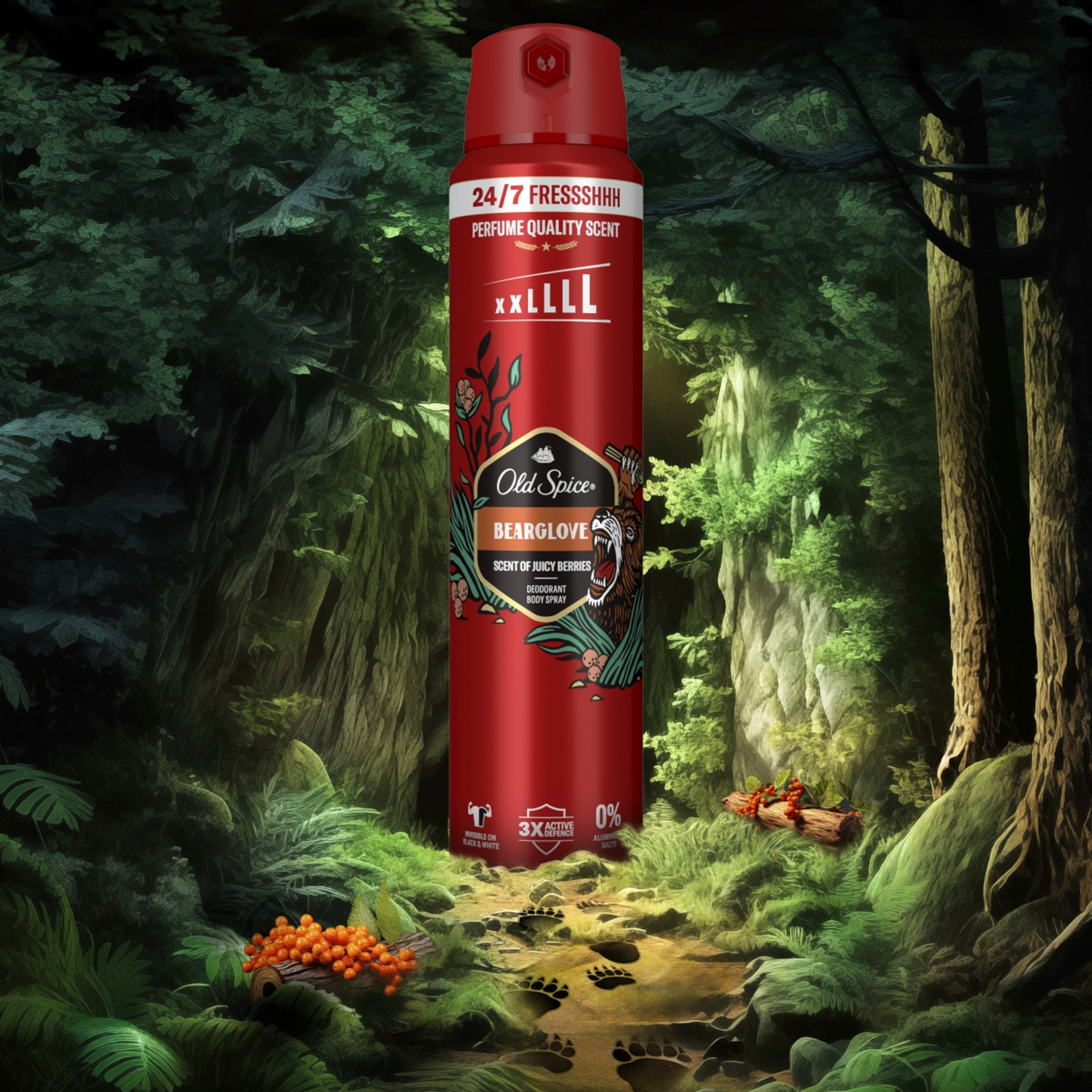 Old Spice Bearglove dezodor spray férfiaknak - 250 ml-7