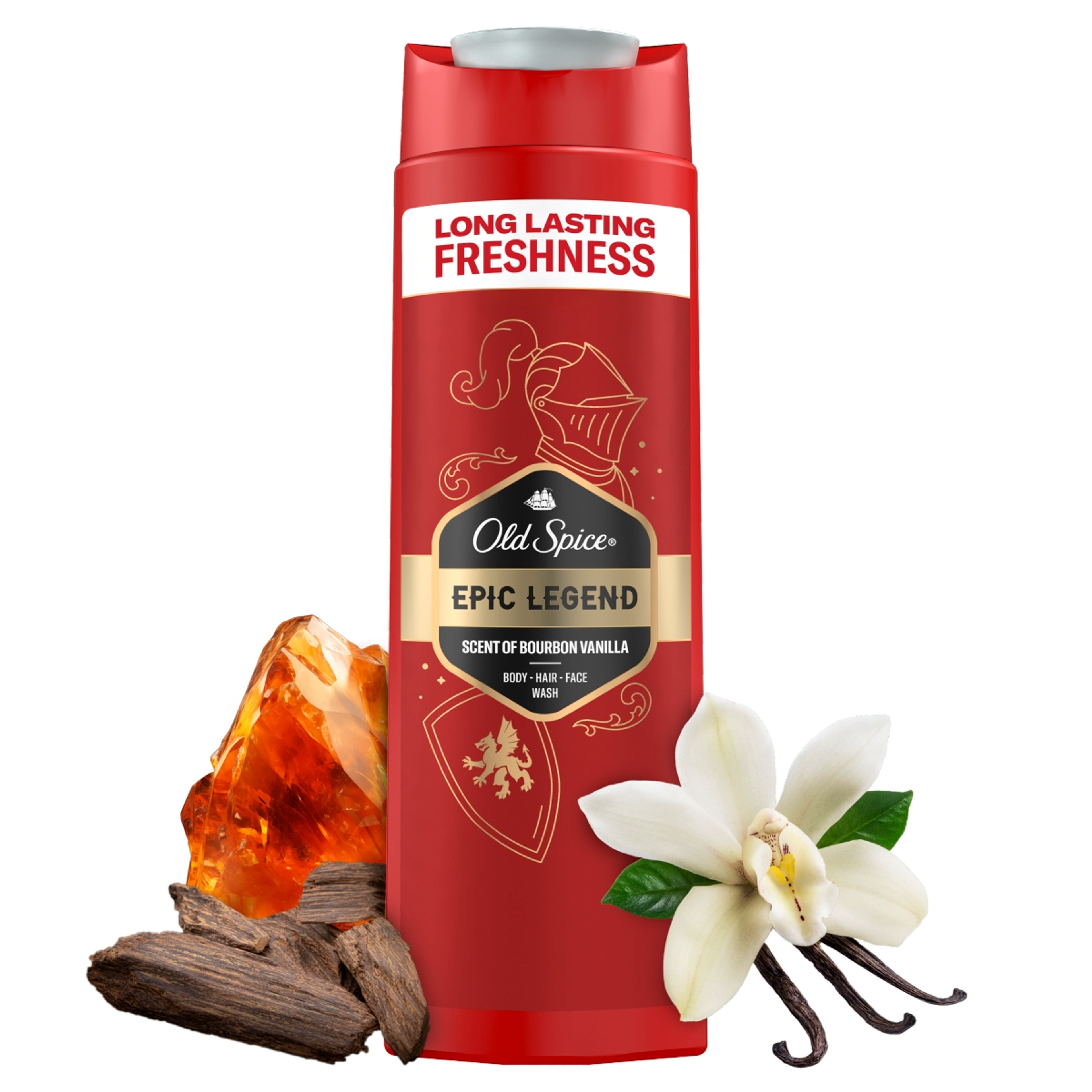 Old Spice Epic Férfi 3 az 1-ben sampon és tusfürdő - 400 ml-10
