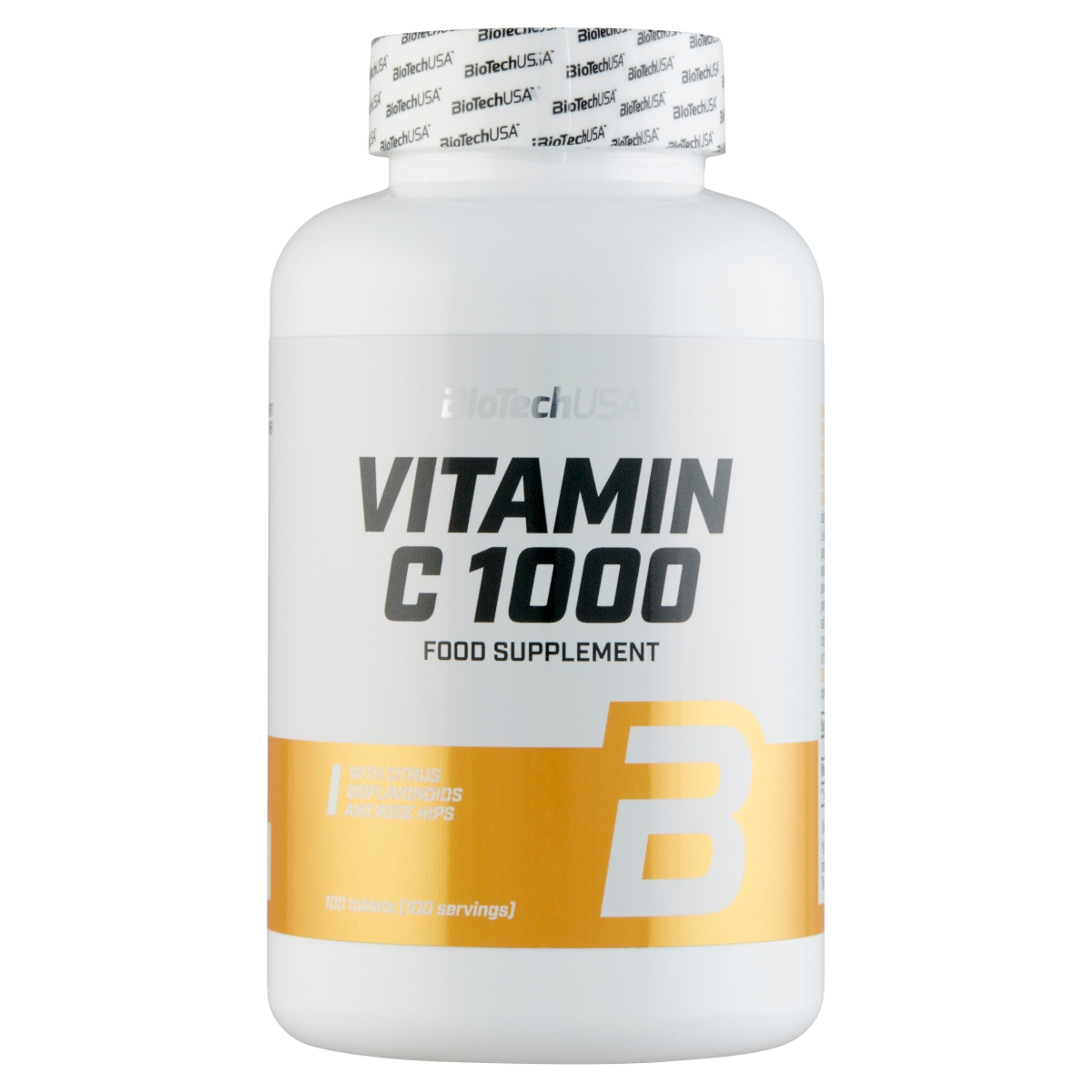BioTechUSA C-vitamin 1000 Bioflavonoid Tabletta - 100 db-1