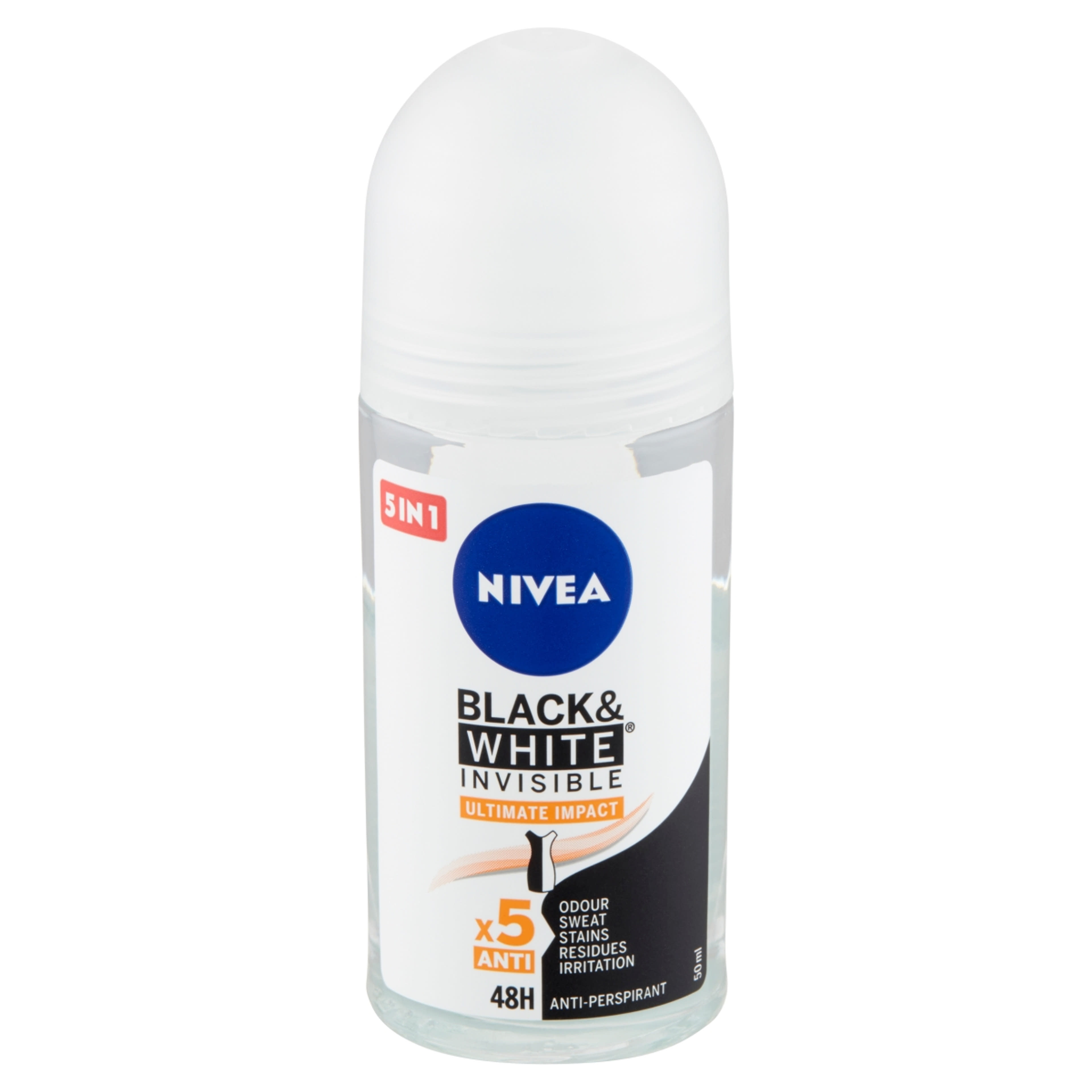 Nivea roll-on Black & White invisible protect női - 50 ml-2
