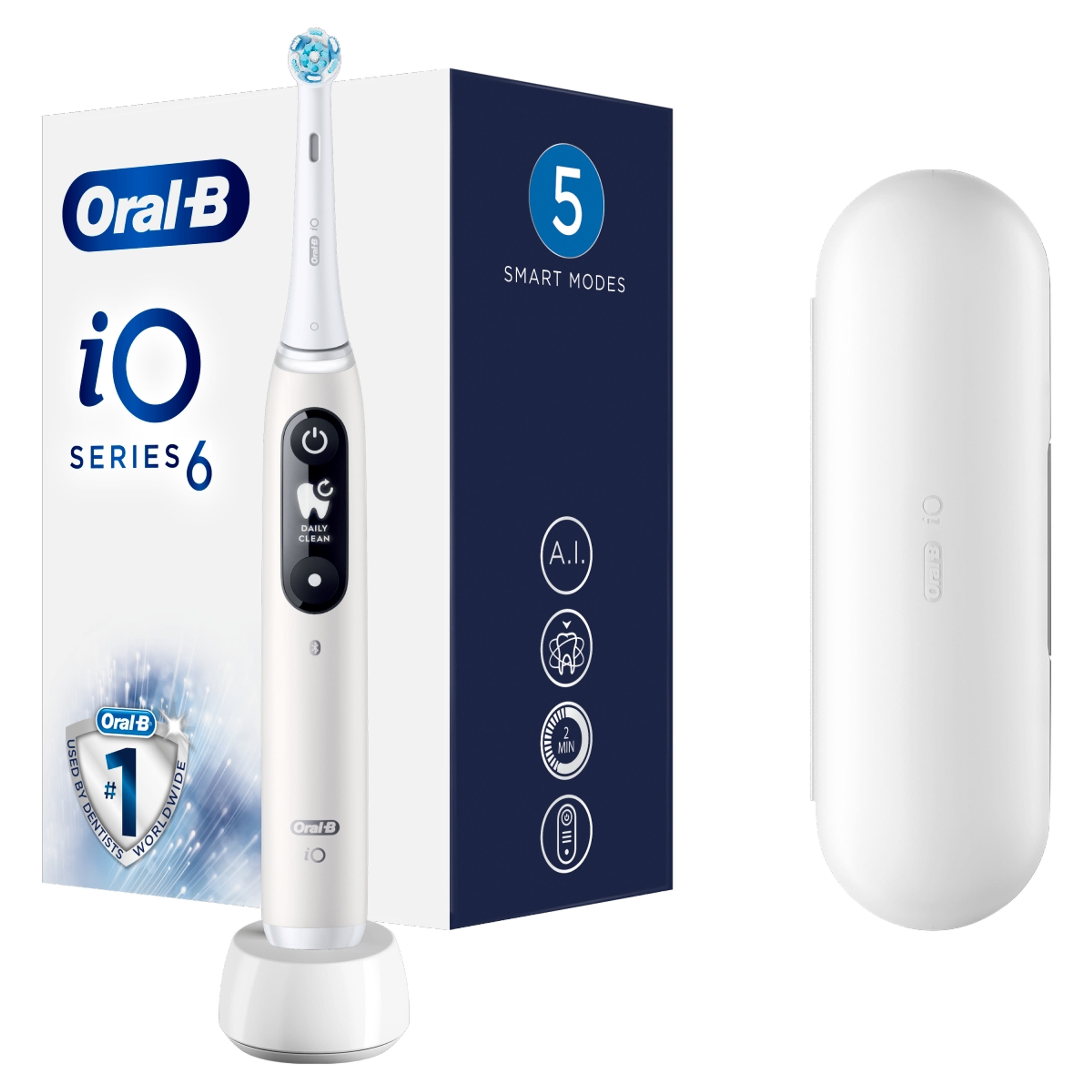 Oral B IO6 White elektromos fogkefe -1 db-2