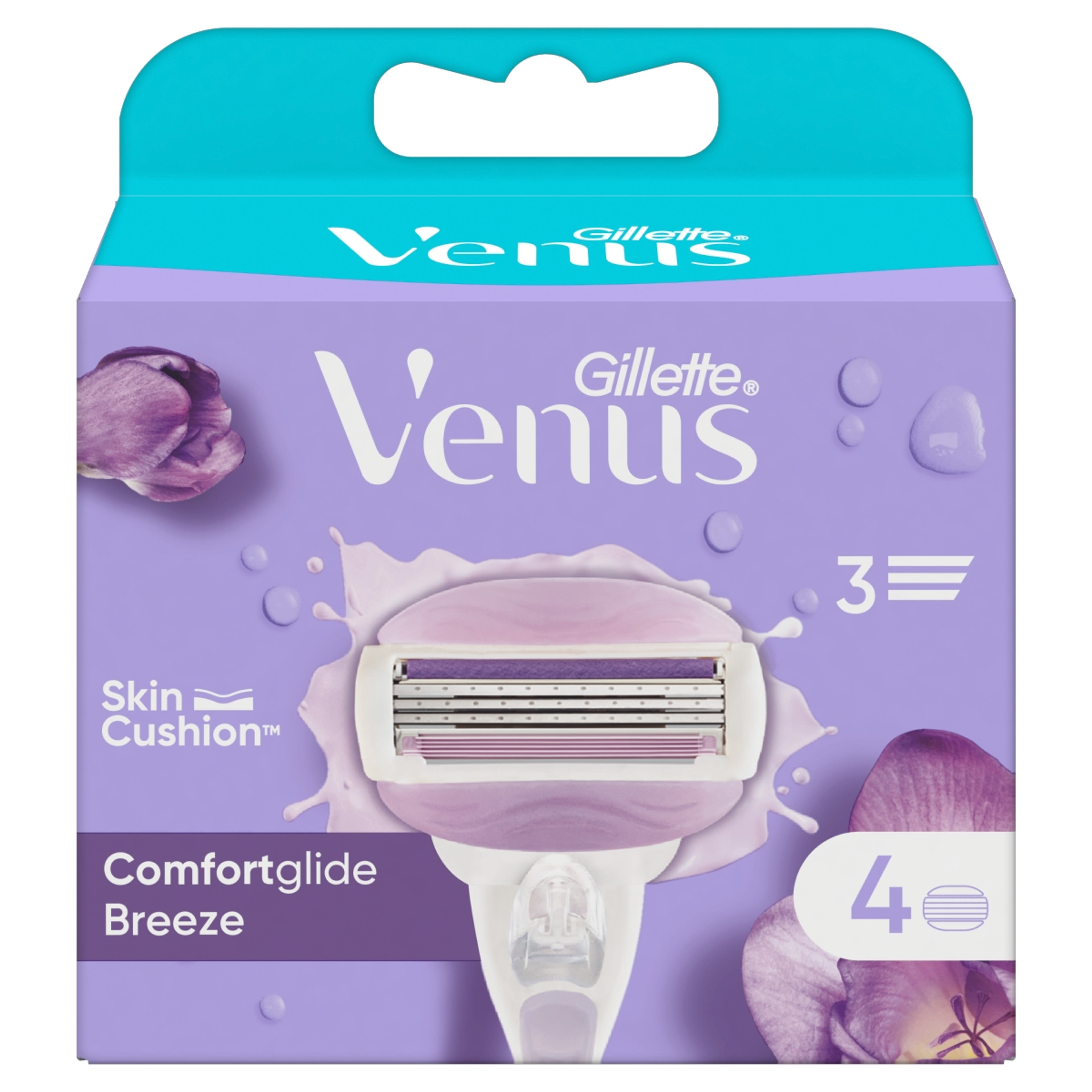 Gillette Venus Breeze 2 az 1-ben borotvapenge - 4 db-1