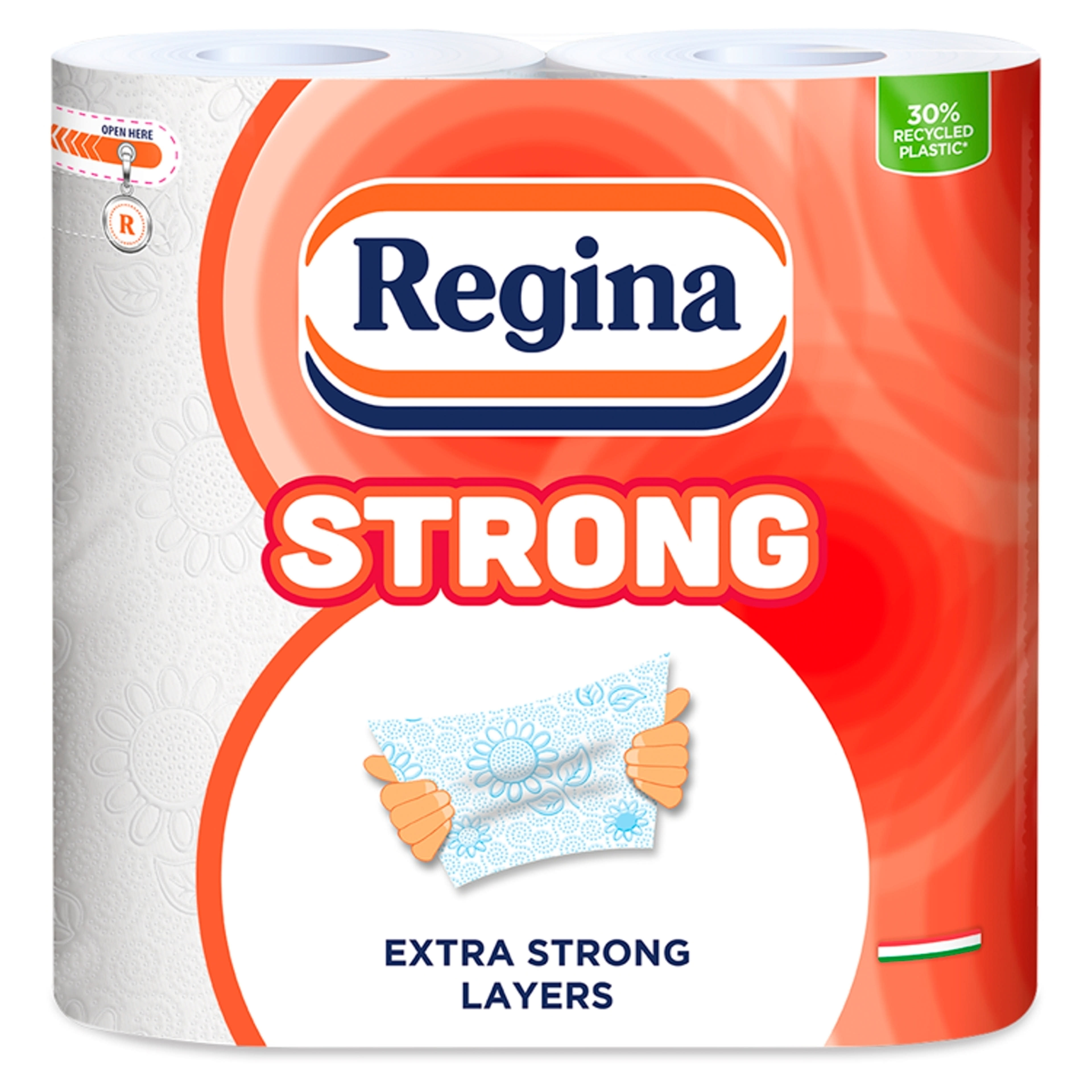Regnina Strong háztartási papírtörlő 3 réteg - 2 db