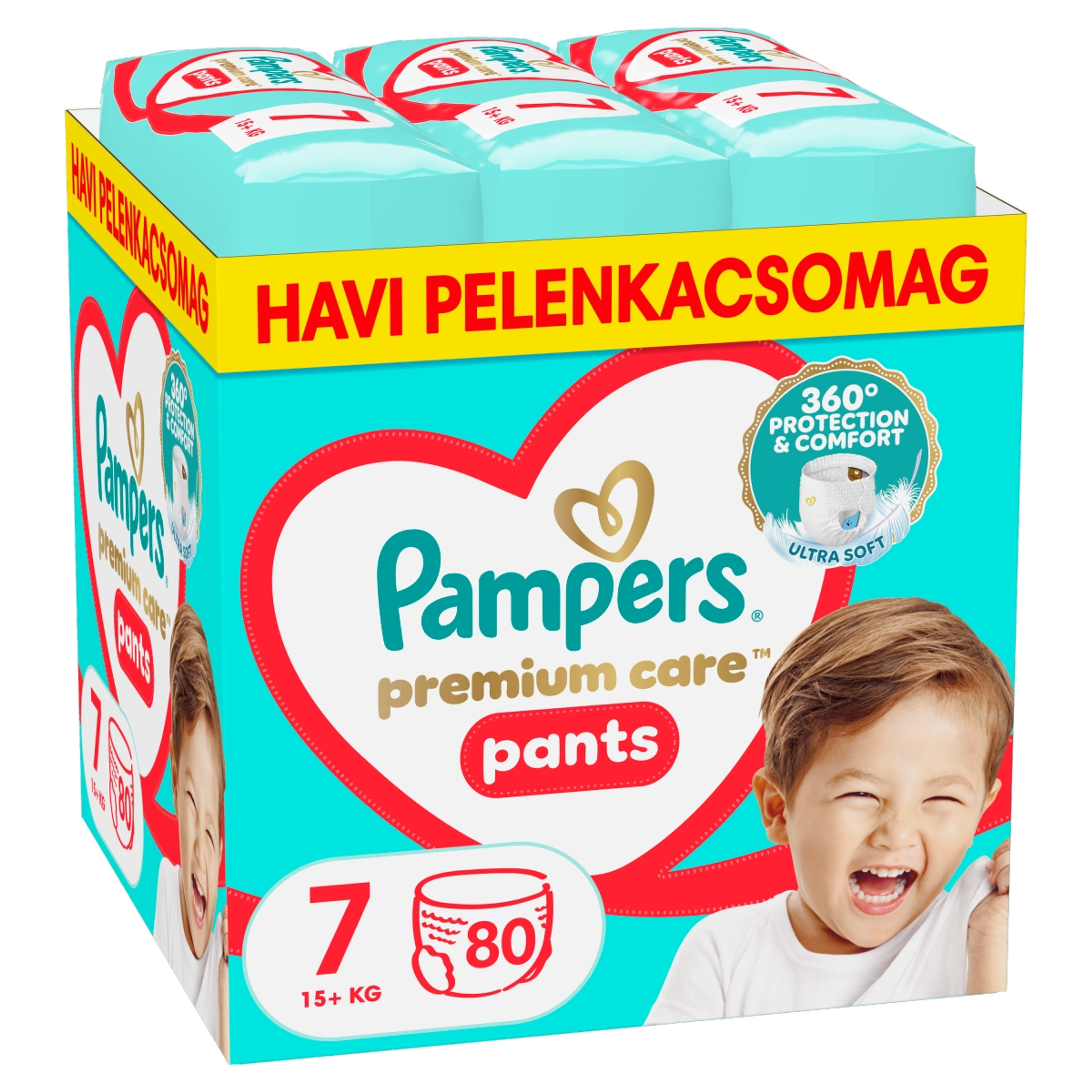 Pampers Premium Care bugyipelenka, méret: 7, 17kg+ - 80 db-7