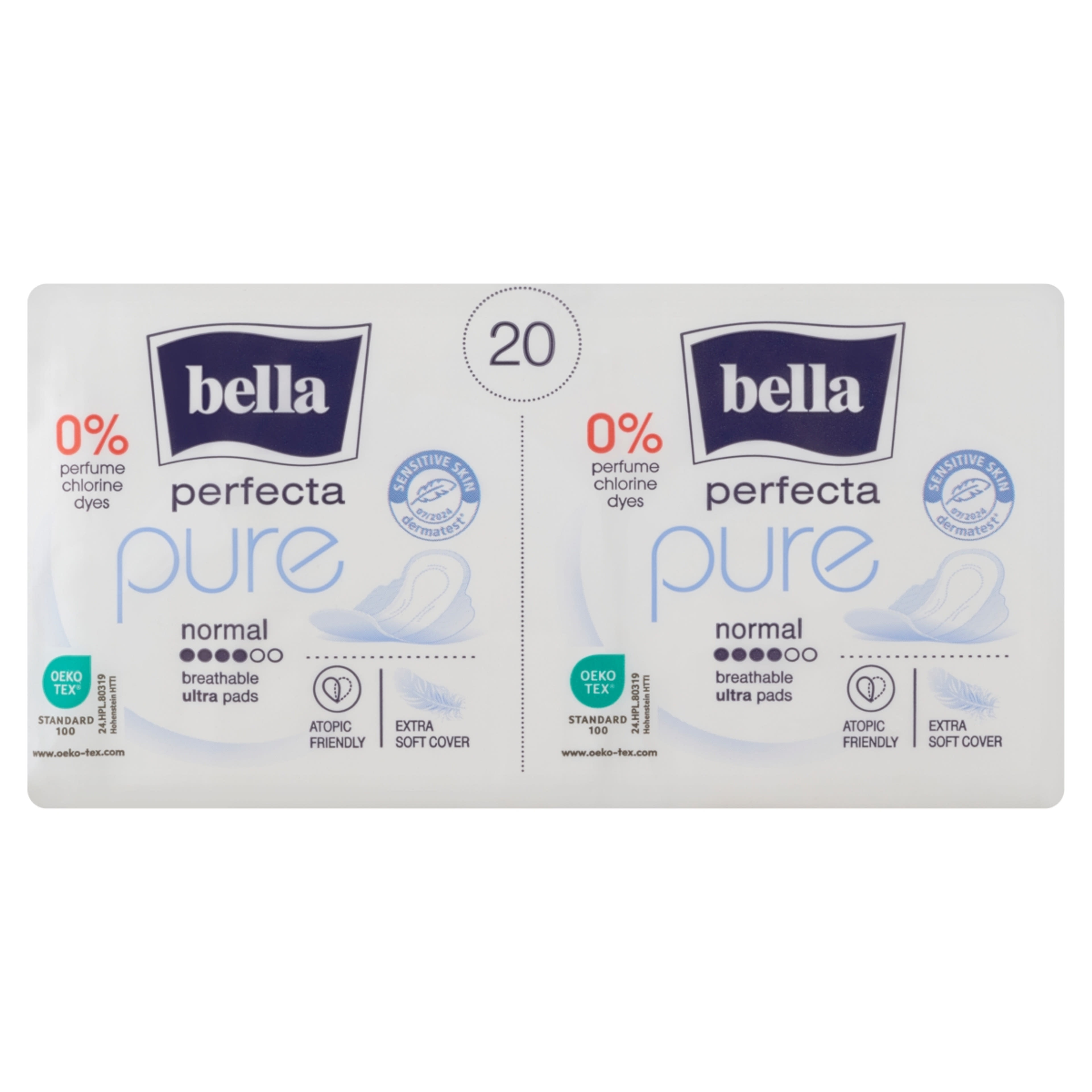 Bella Perfecta Pure Normal egészségügyi betét - 20 db-1